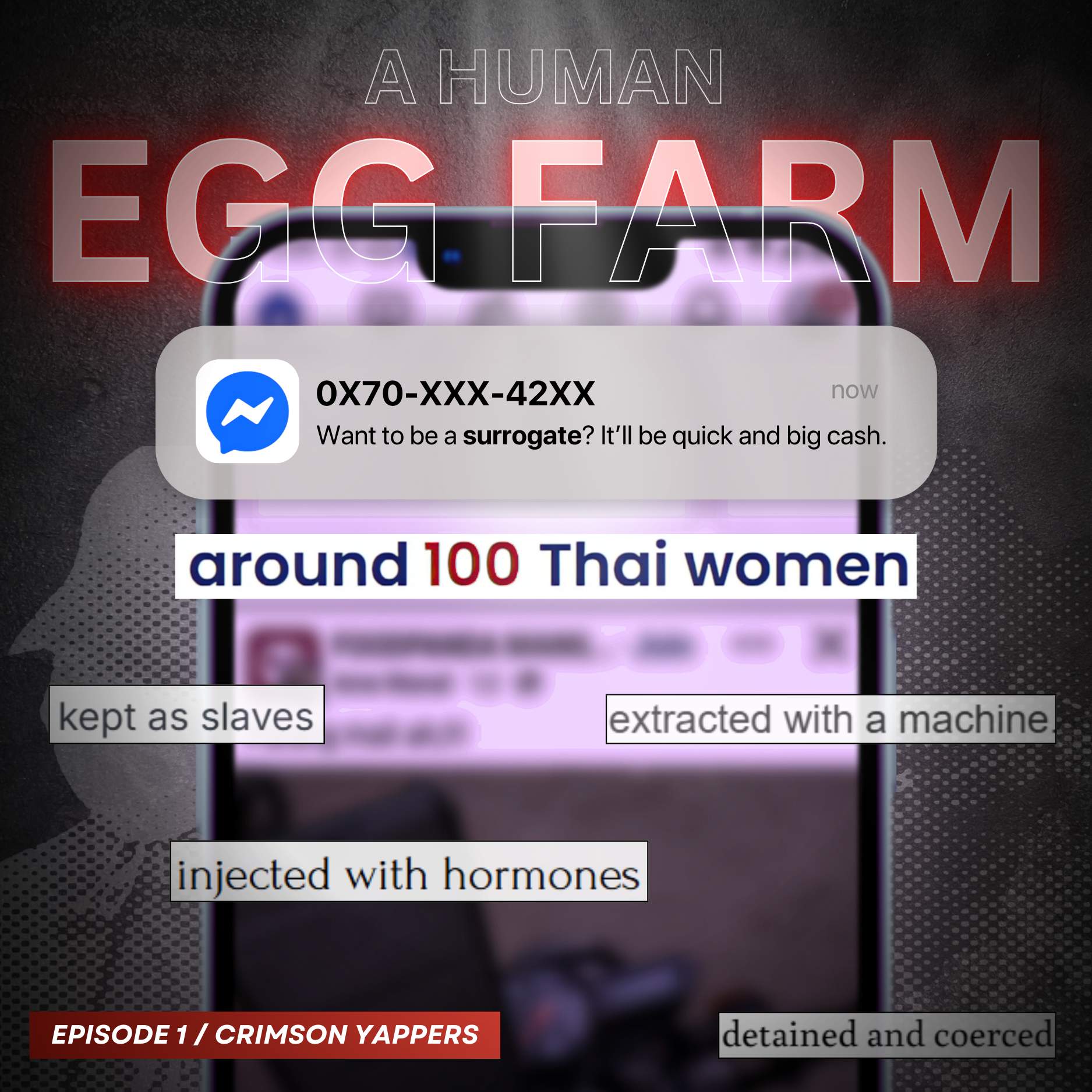 The Harvested: The Horrifying Case of Georgia's Human Egg Farm episode artwork