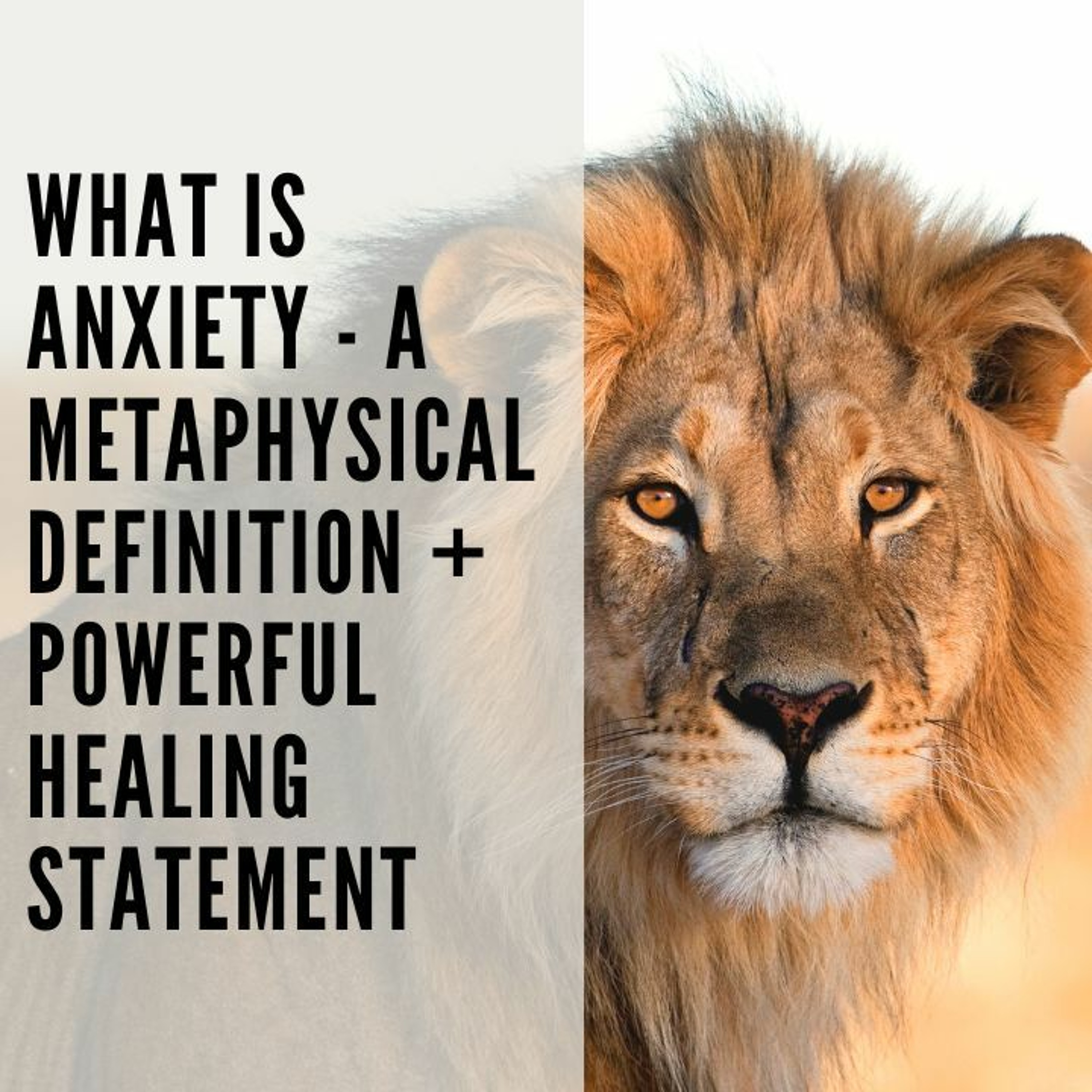 73 // What is Anxiety? A Metaphysical Definition + Powerful Healing Statement episode artwork