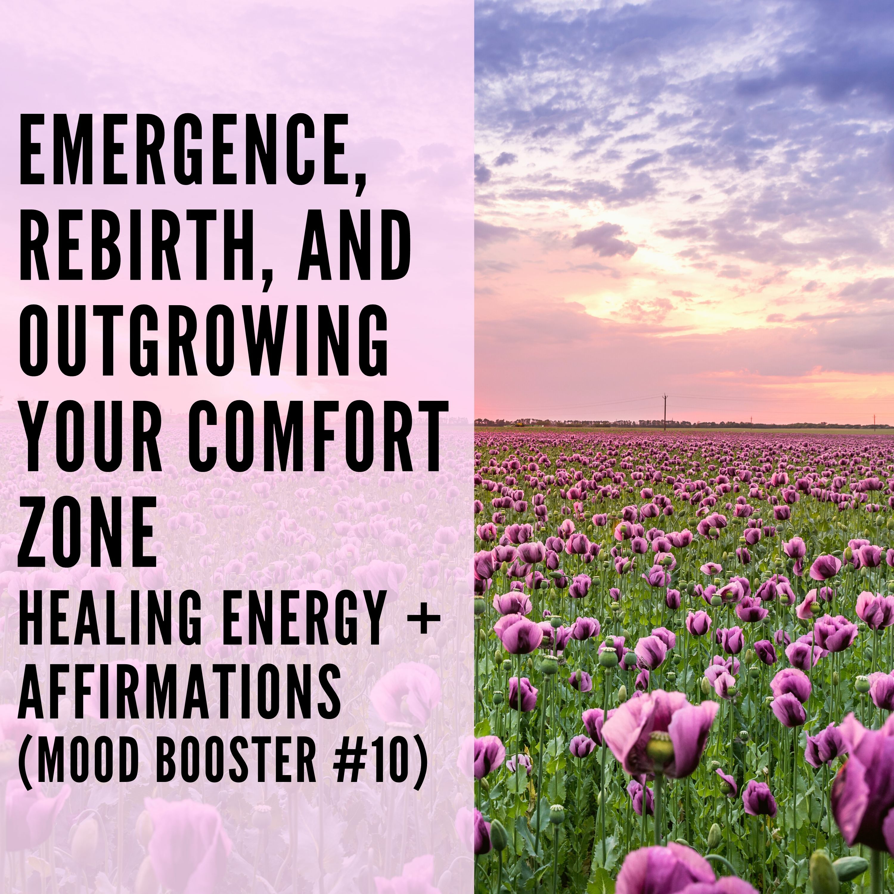 54 // Emergence, Rebirth, and Outgrowing Your Comfort Zone (Mood Booster #10) episode artwork