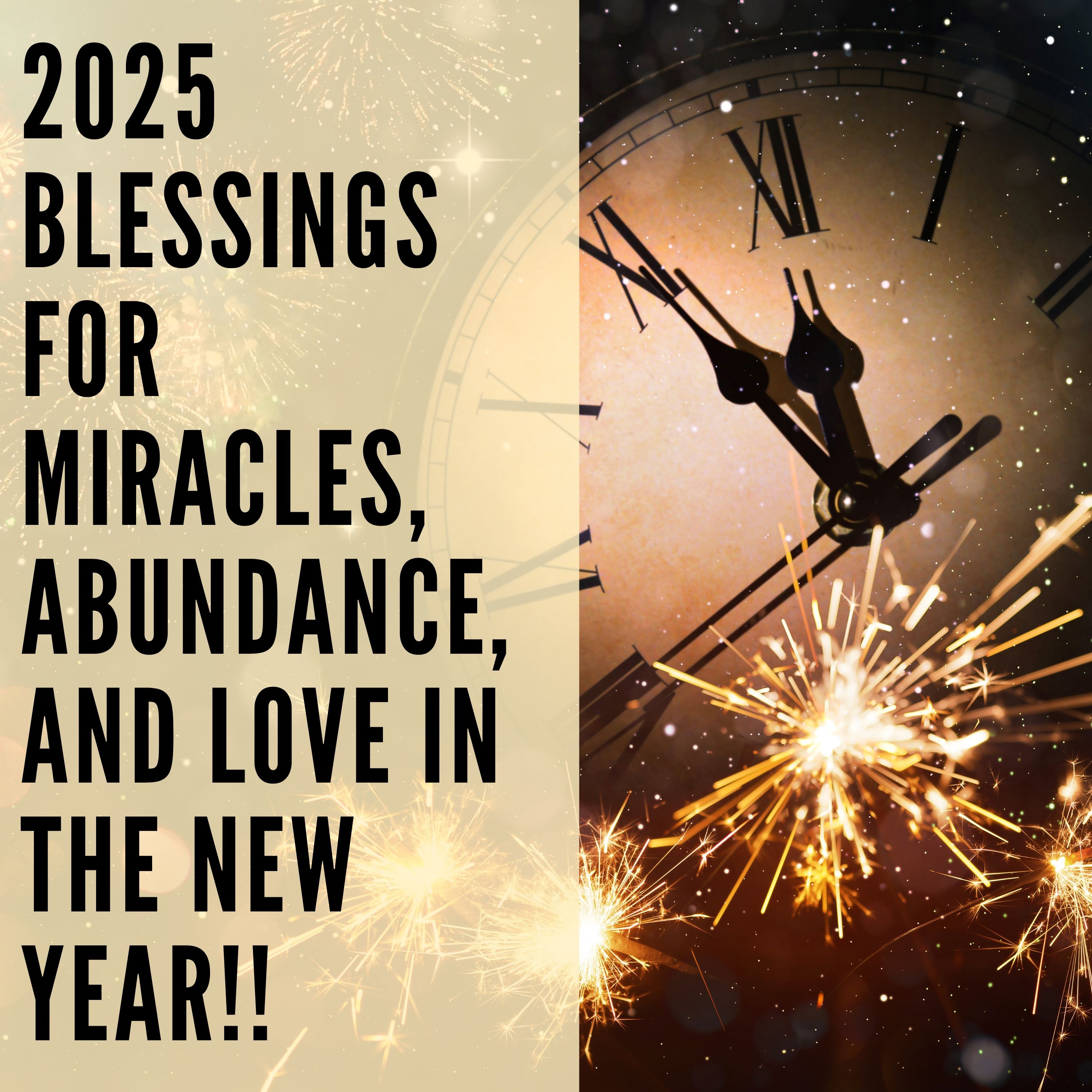 104 // 2025 Blessings for Miracles, Abundance, and Love in the New Year!! episode artwork
