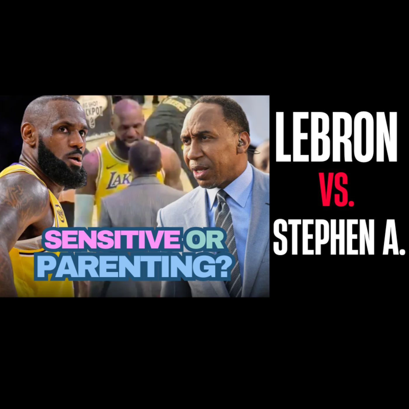 Stephen A. Smith reaction to LeBron and Bronny: Parenting Controversy Divided breakdown