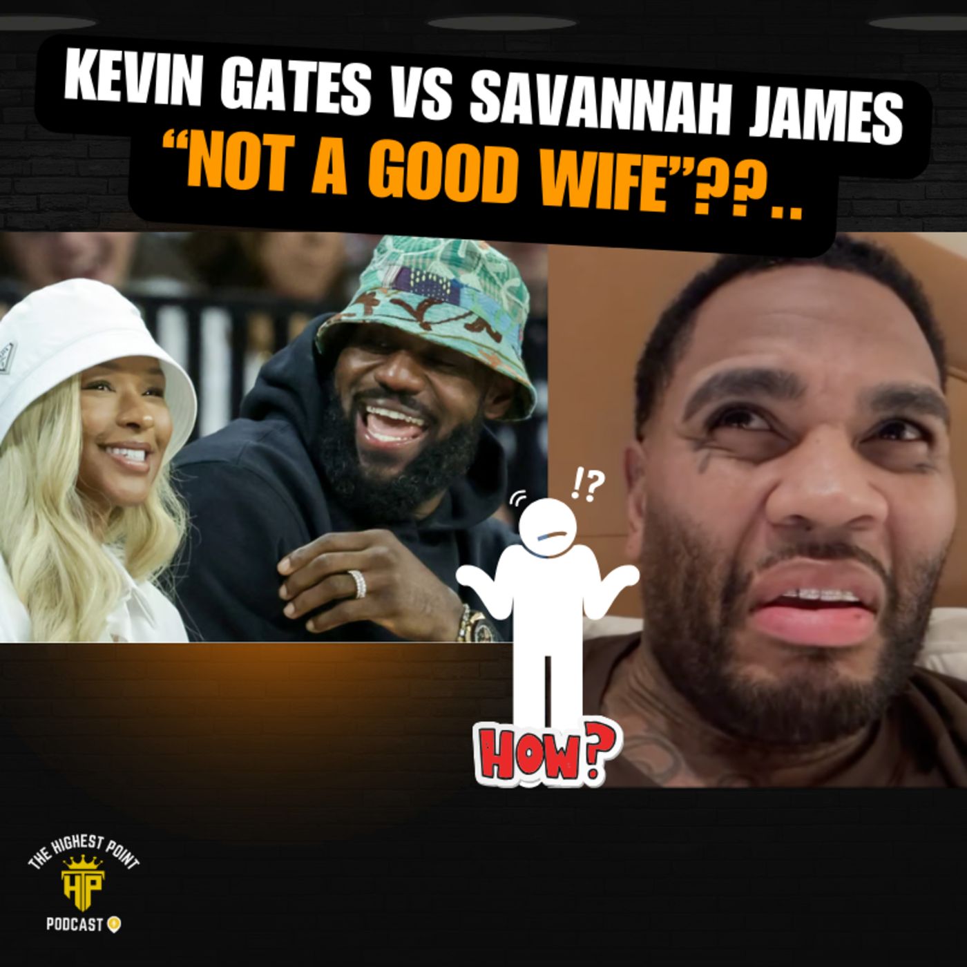 Kevin Gates DISS Savannah James, Claim she Isn't the WIFE LeBron Deserves?! WILD response, reaction