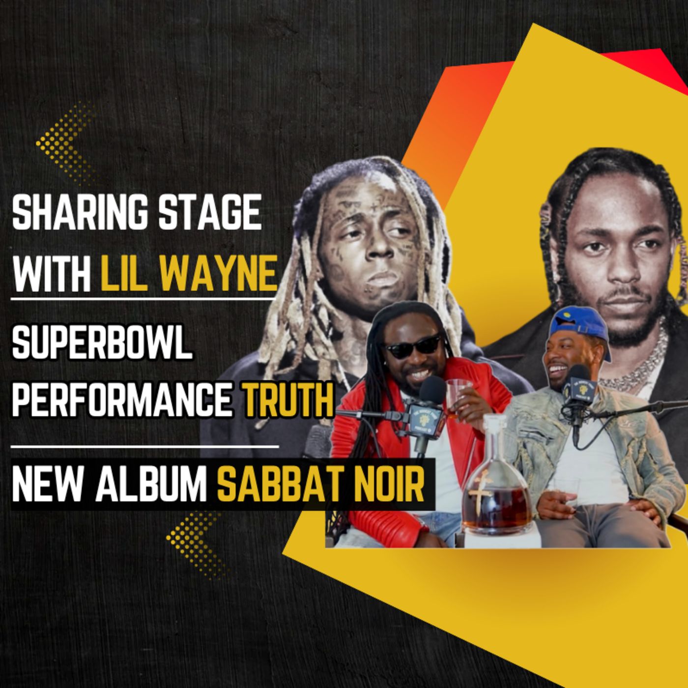Sharing the Stage with Lil Wayne, Super Bowl performance ready compared to Kendrick Lamar, Sabbat Noir album & more with Da Foundation