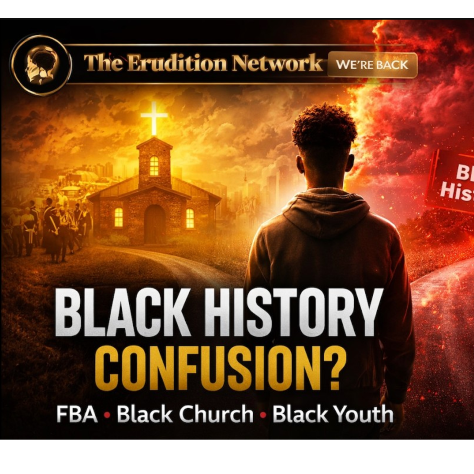 The Erudition Network Interactive | FBA Debate, Black Church, and Black History Confusion Among Youth episode artwork