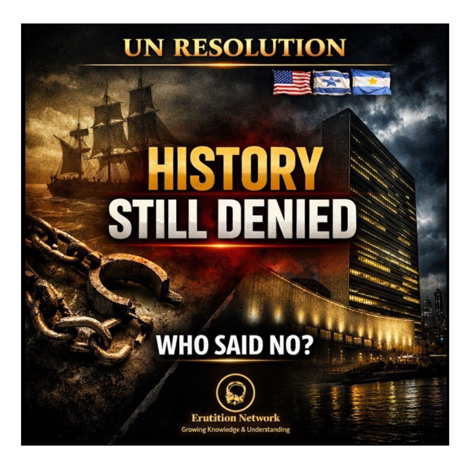 Hidden History and International Power | Why These Nations Opposed the UN Slavery Resolution episode artwork