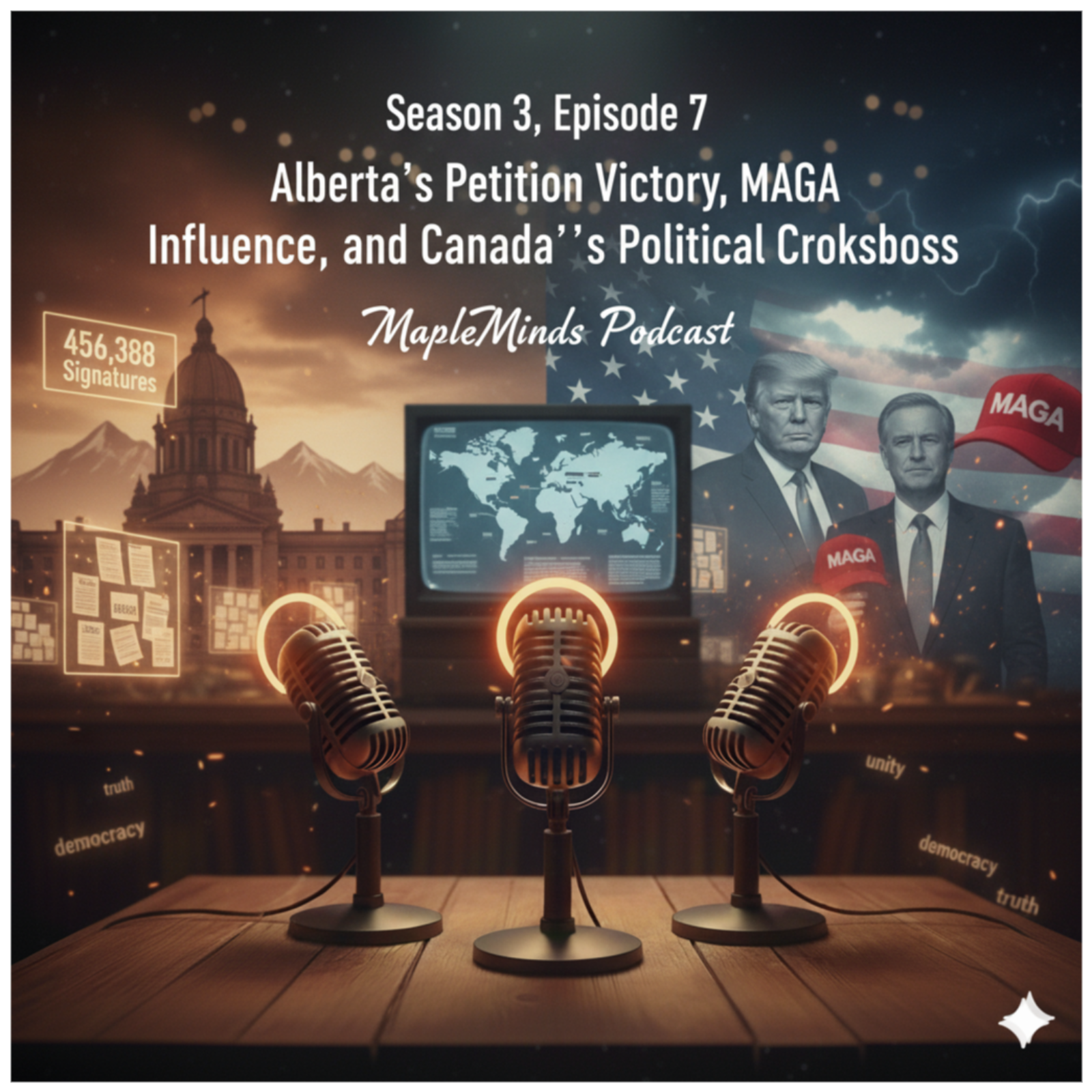 Last Tuesday’s Maple Minds -Alberta’s Petition Victory, MAGA Influence, and Canada’s Political Crossroads (Oct 28, 2025)