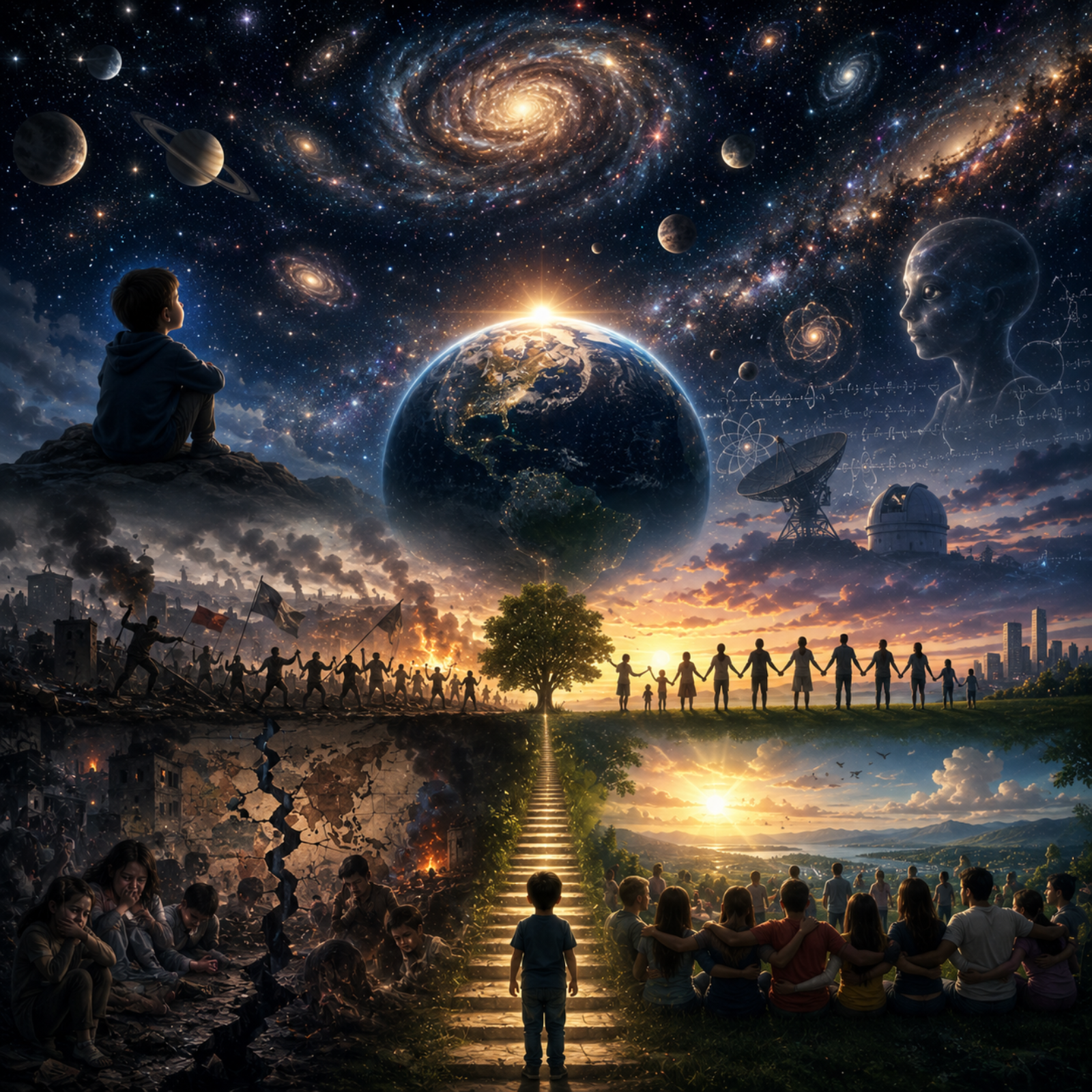 The Cosmic Story of Stardust reaching for Infinity episode artwork