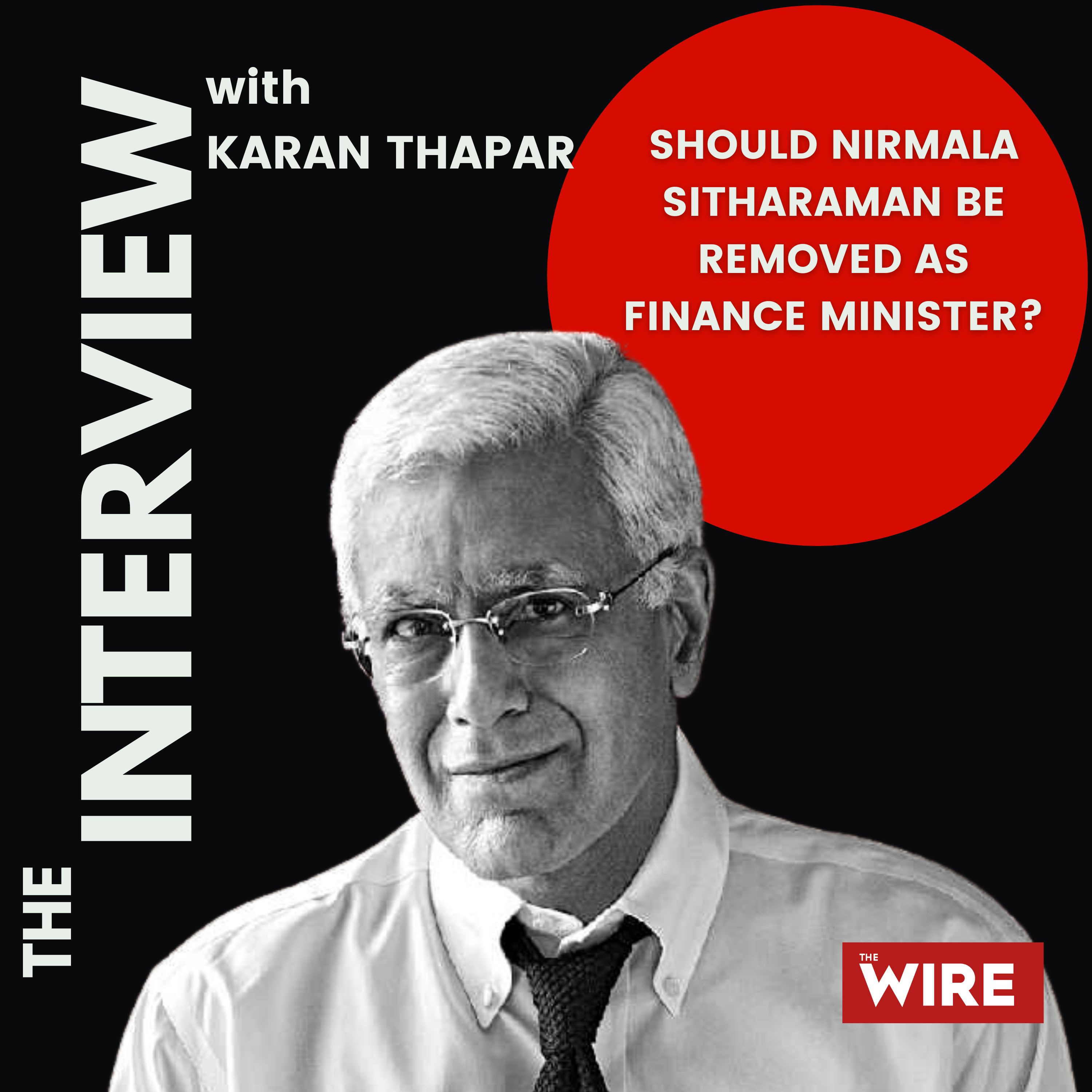 Should Nirmala Sitharaman be removed as Finance Minister? episode artwork