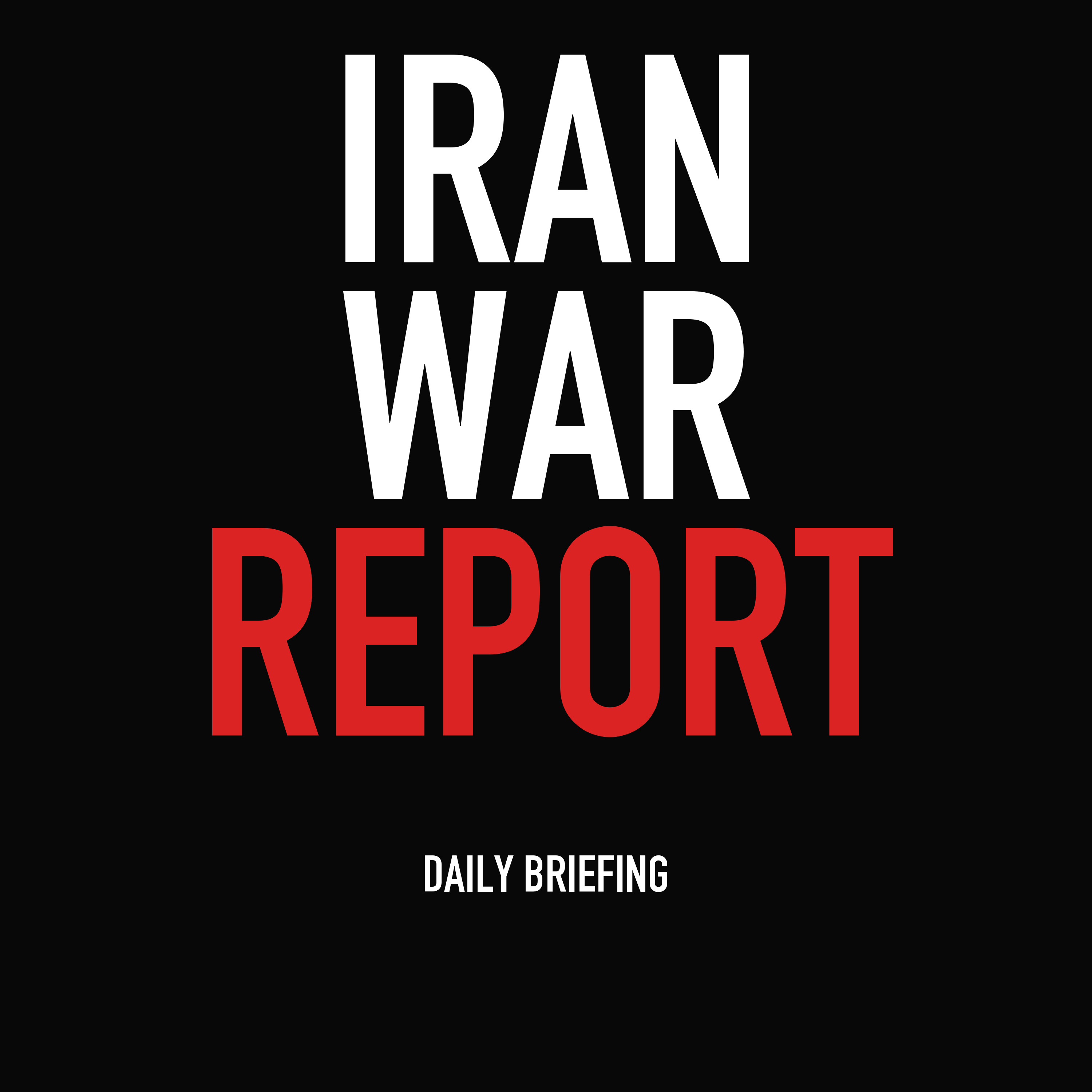 The Iran War Report cover