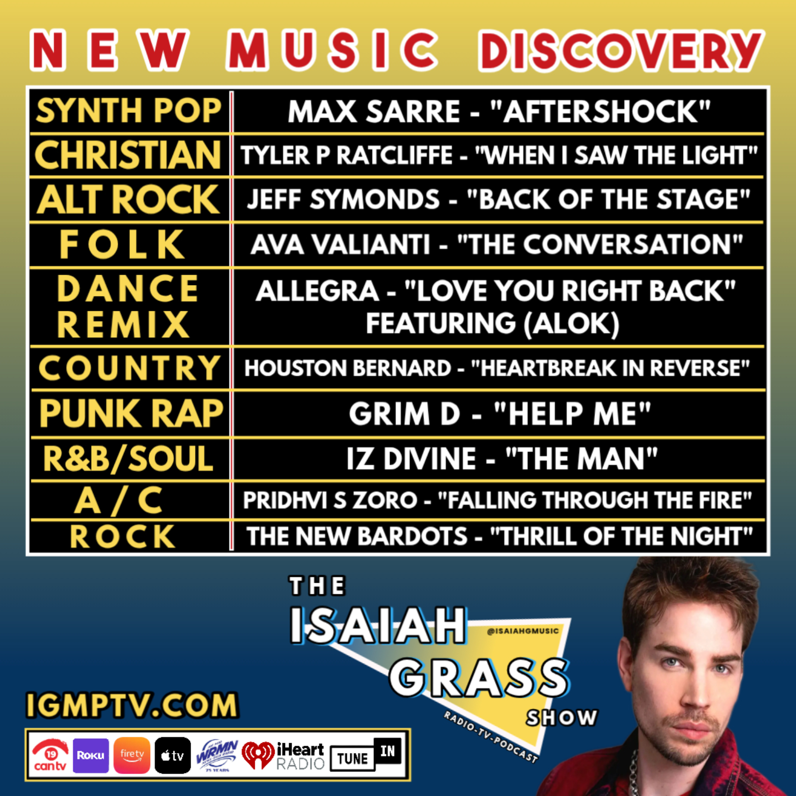 The Isaiah Grass Show