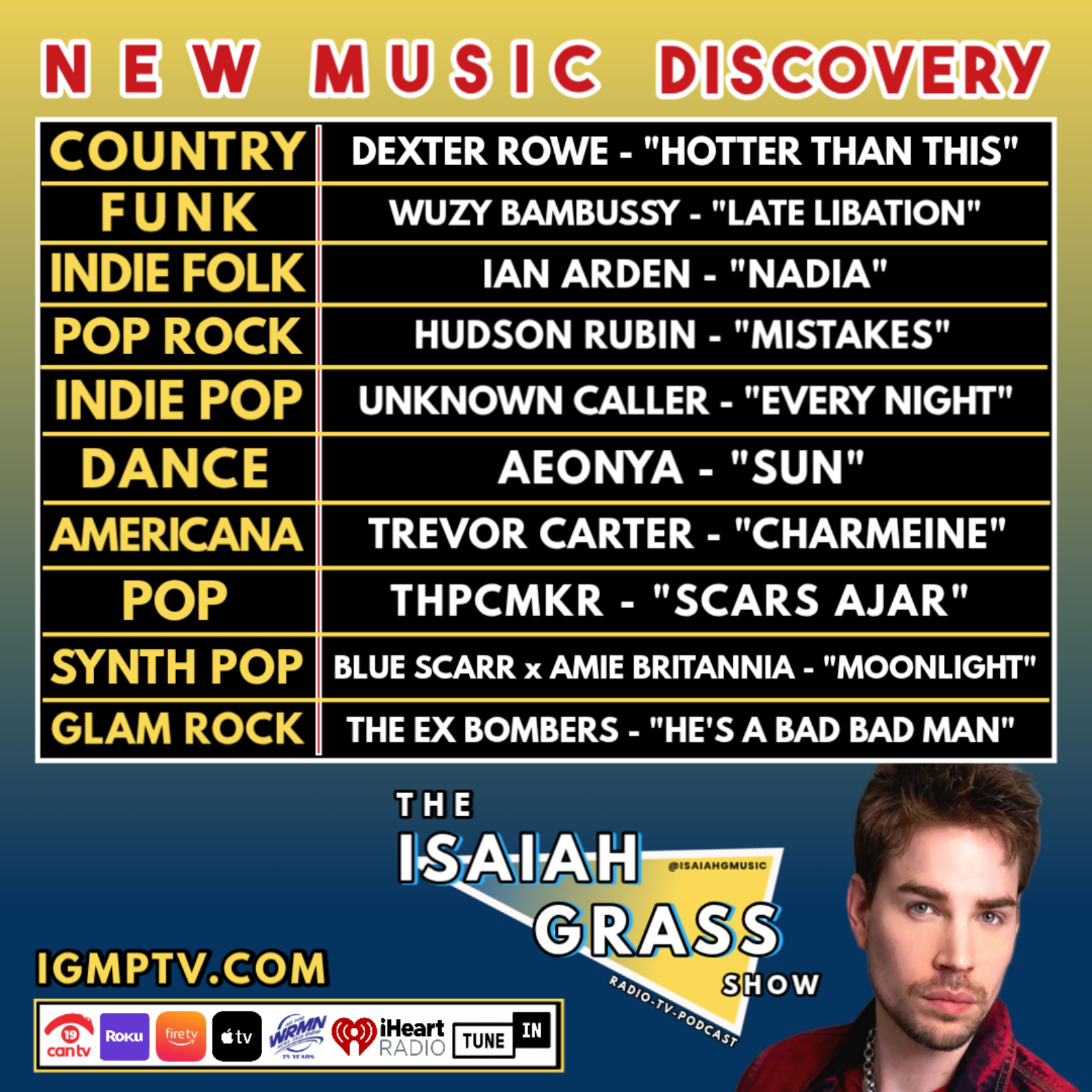 The Isaiah Grass Show