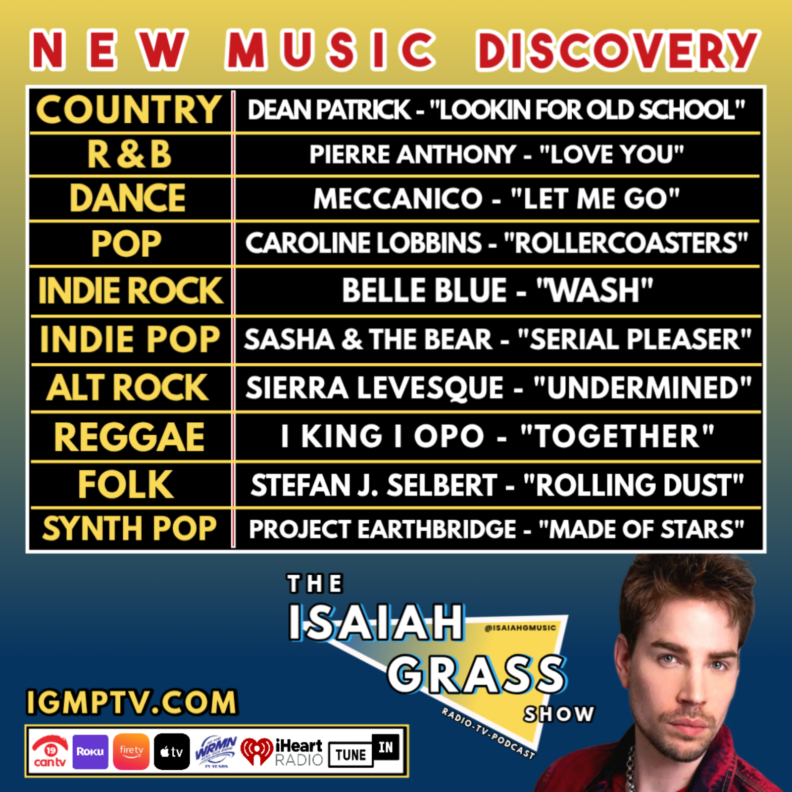 The Isaiah Grass Show