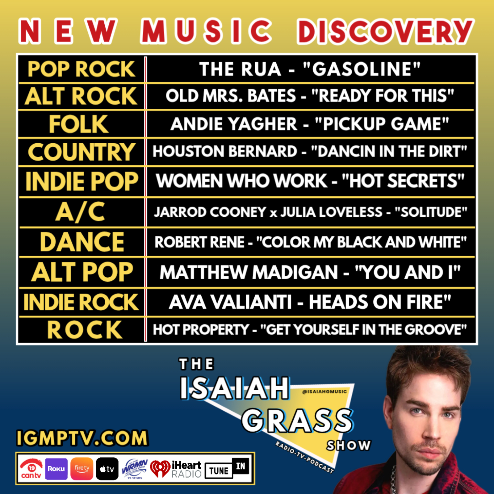 The Isaiah Grass Show