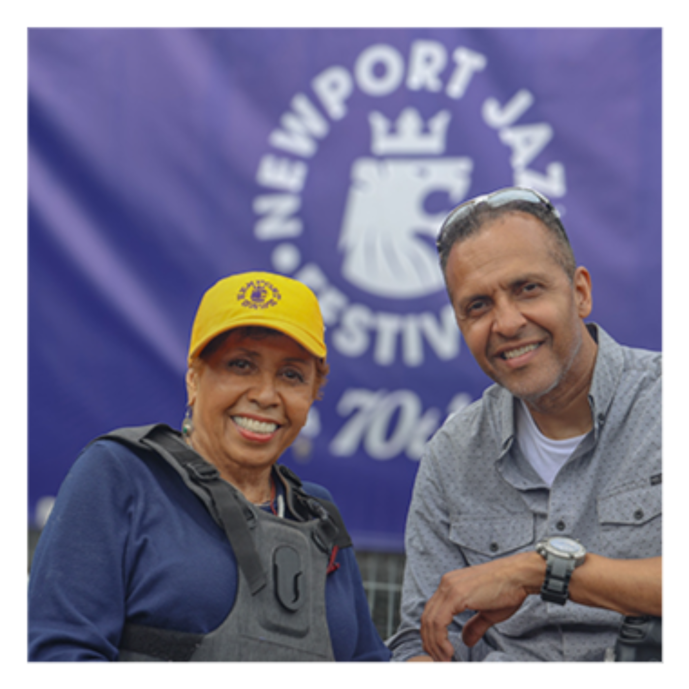Interview with photographer, Richard Conde at the Newport Jazz Festival