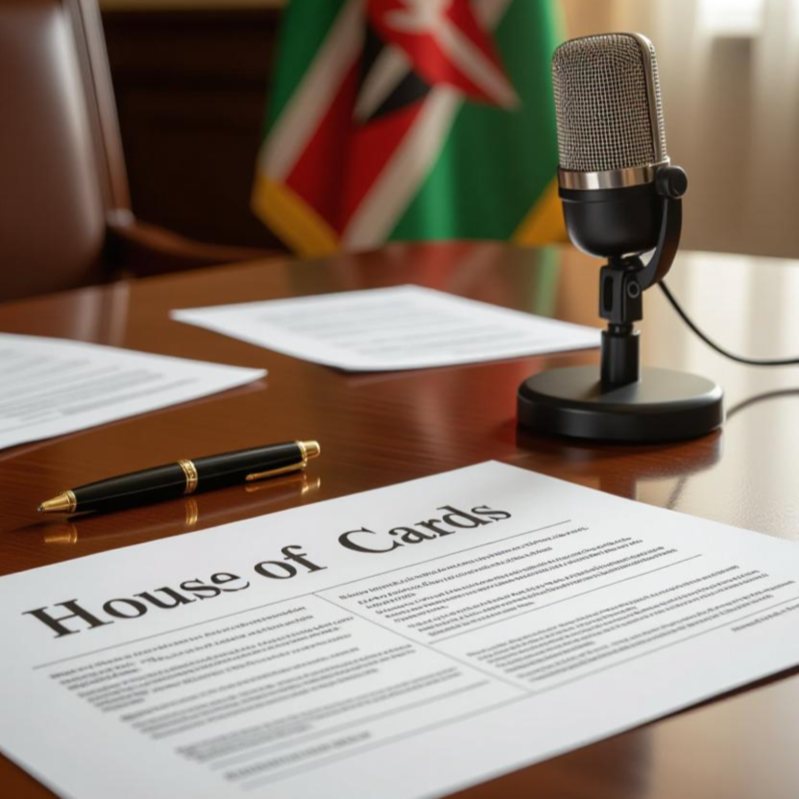 KENYAN HOUSE OF CARDS - THE TRUST USED TO BUILD ALLIANCES  episode artwork