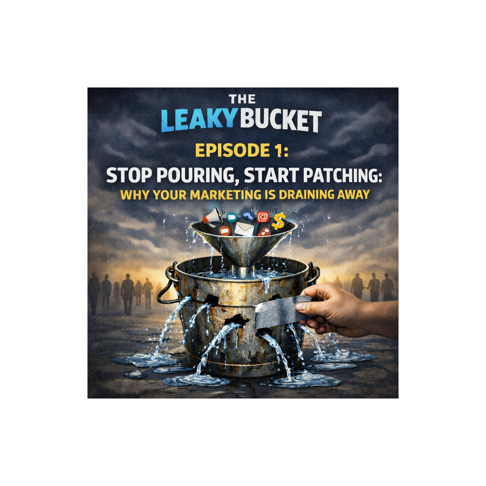 Episode 1: Stop Pouring, Start Patching: Why Your Marketing is Draining Away episode artwork