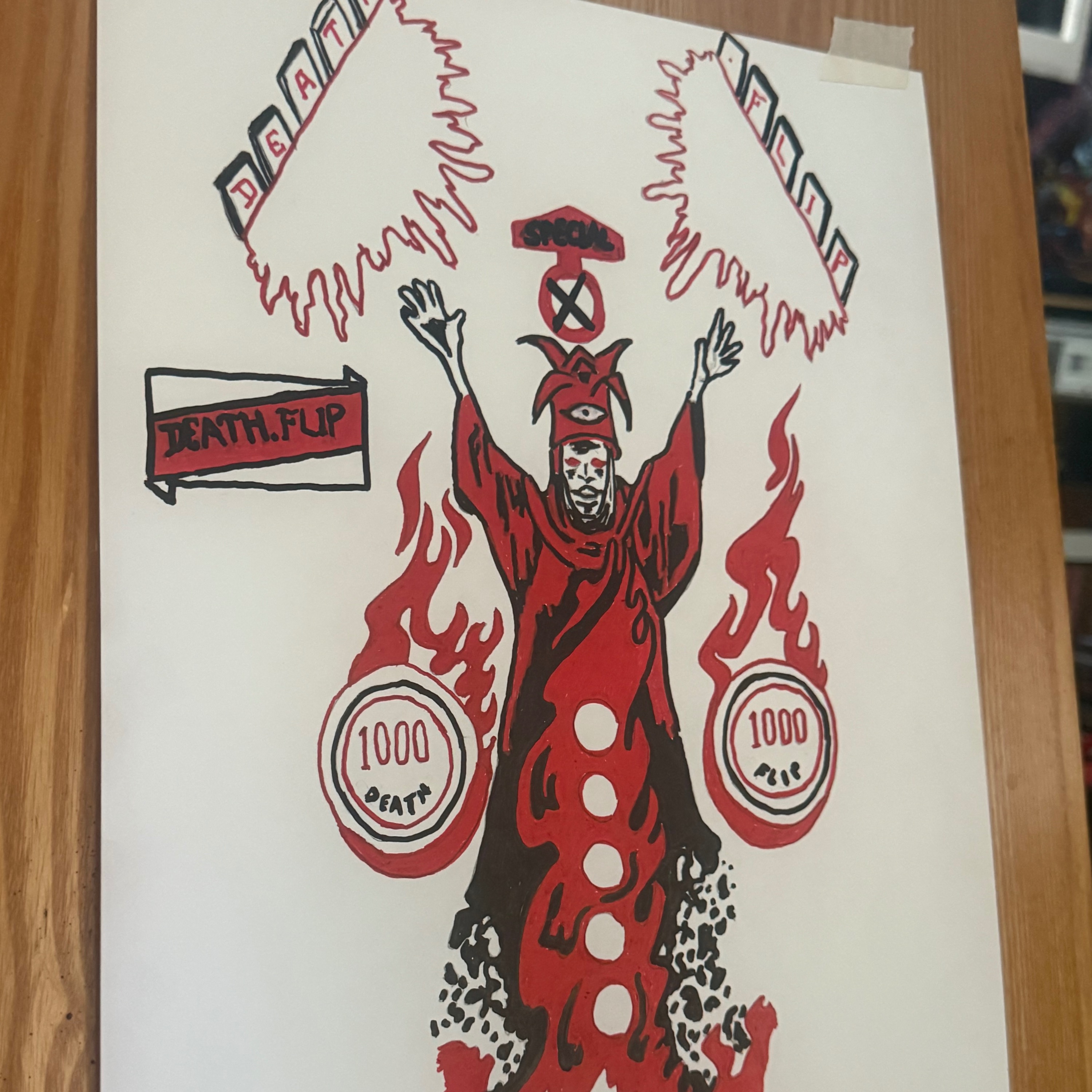 Death.Flip Art