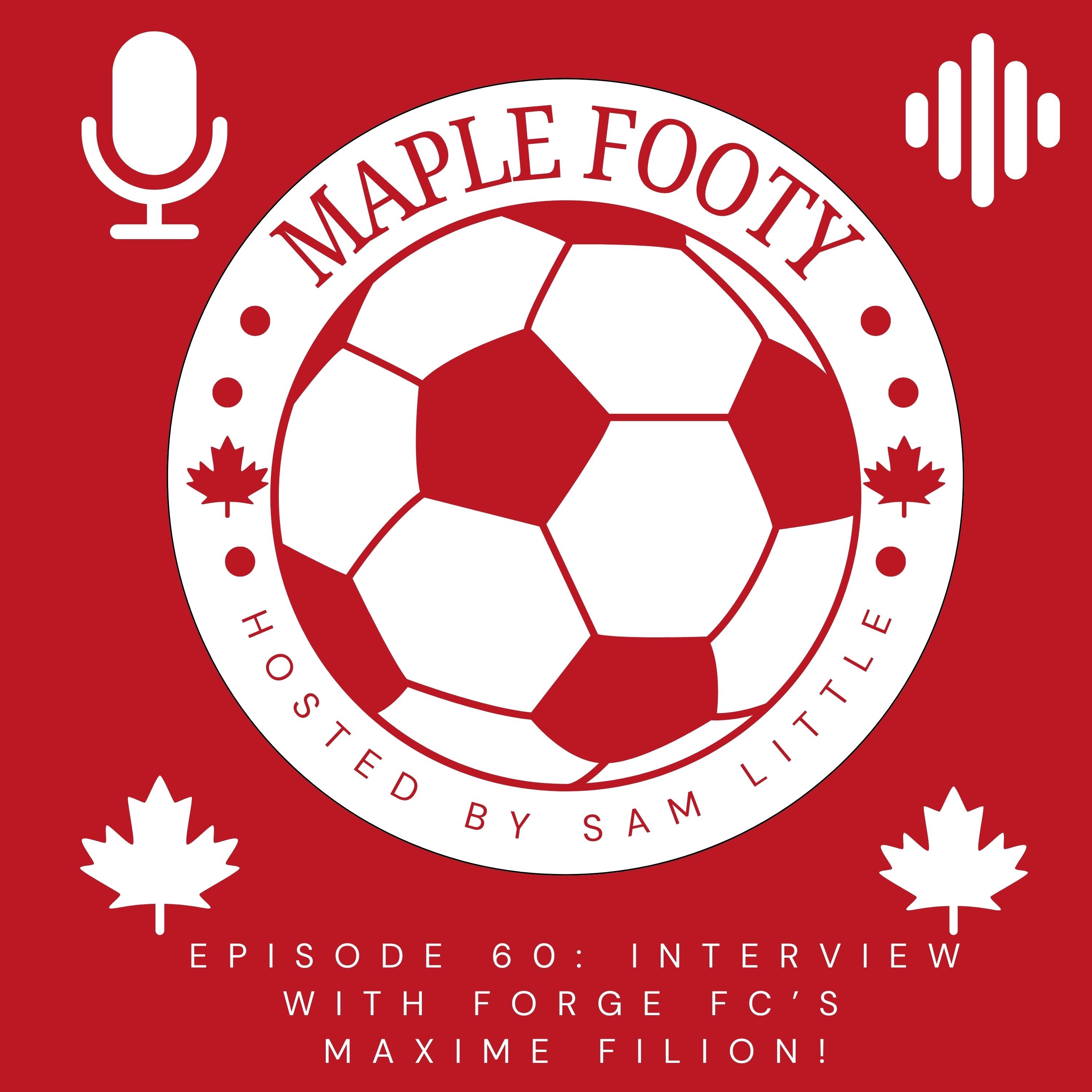 Episode 60: Interview with Forge FC Striker Maxime Filion!