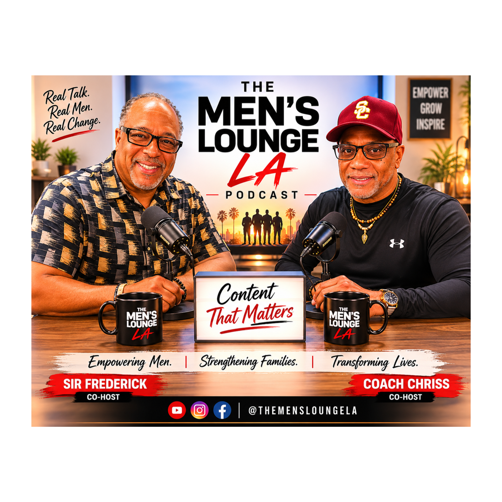 The Men's Lounge LA cover art