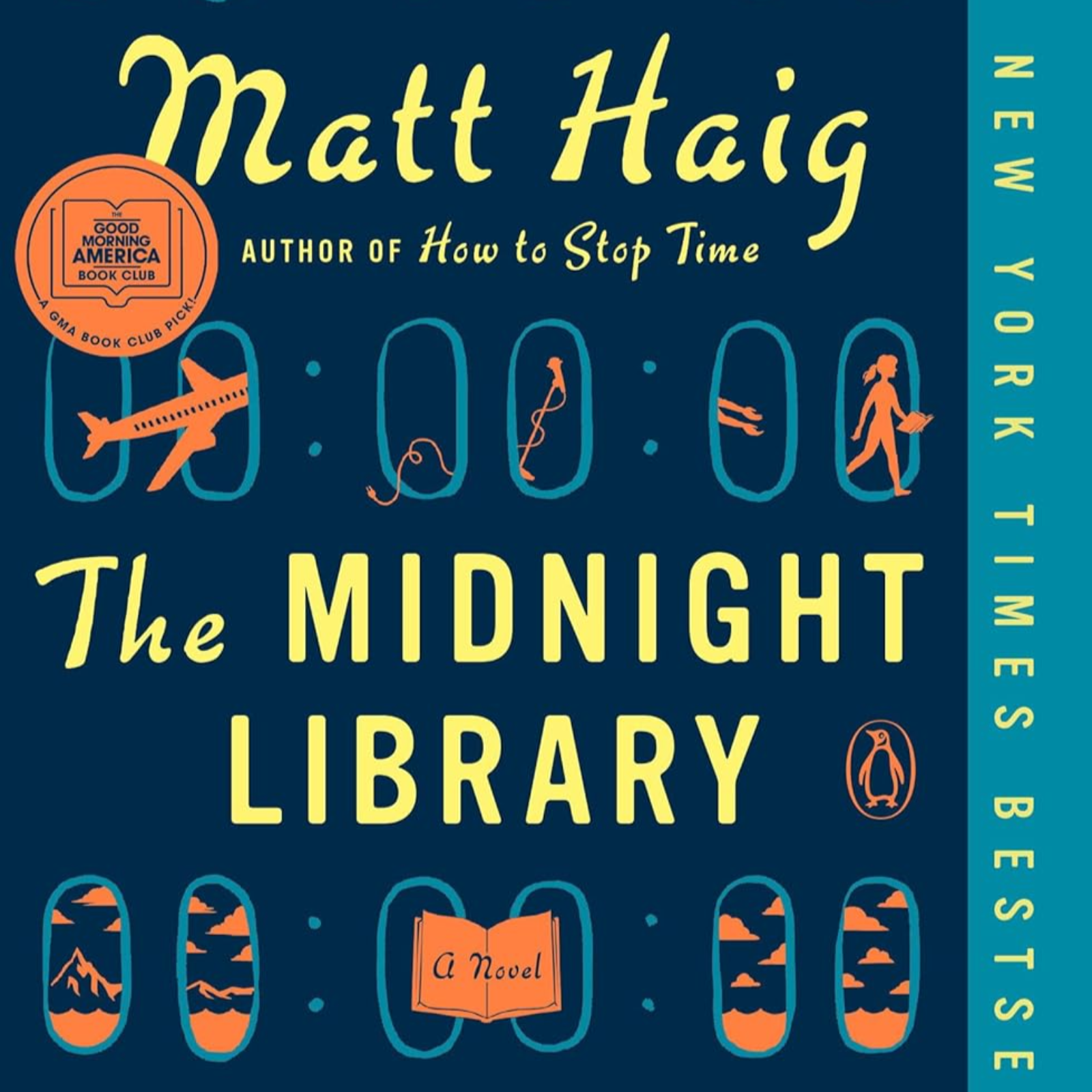 The Midnight Library: A GMA Book Club Pick: A Novel by Matt Haig, Book Summary, Podcast, English