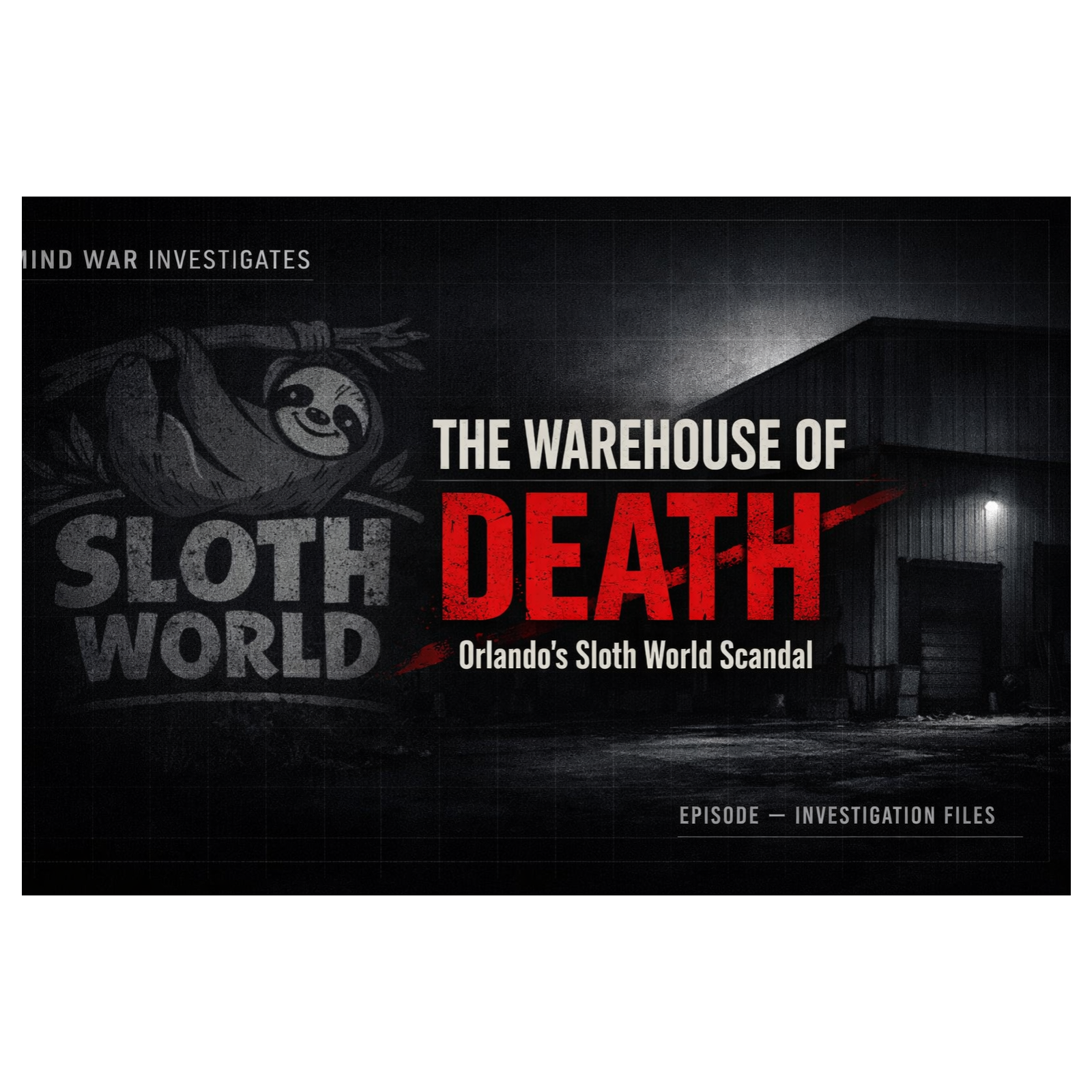 Sloth World - The Warehouse of Death episode artwork