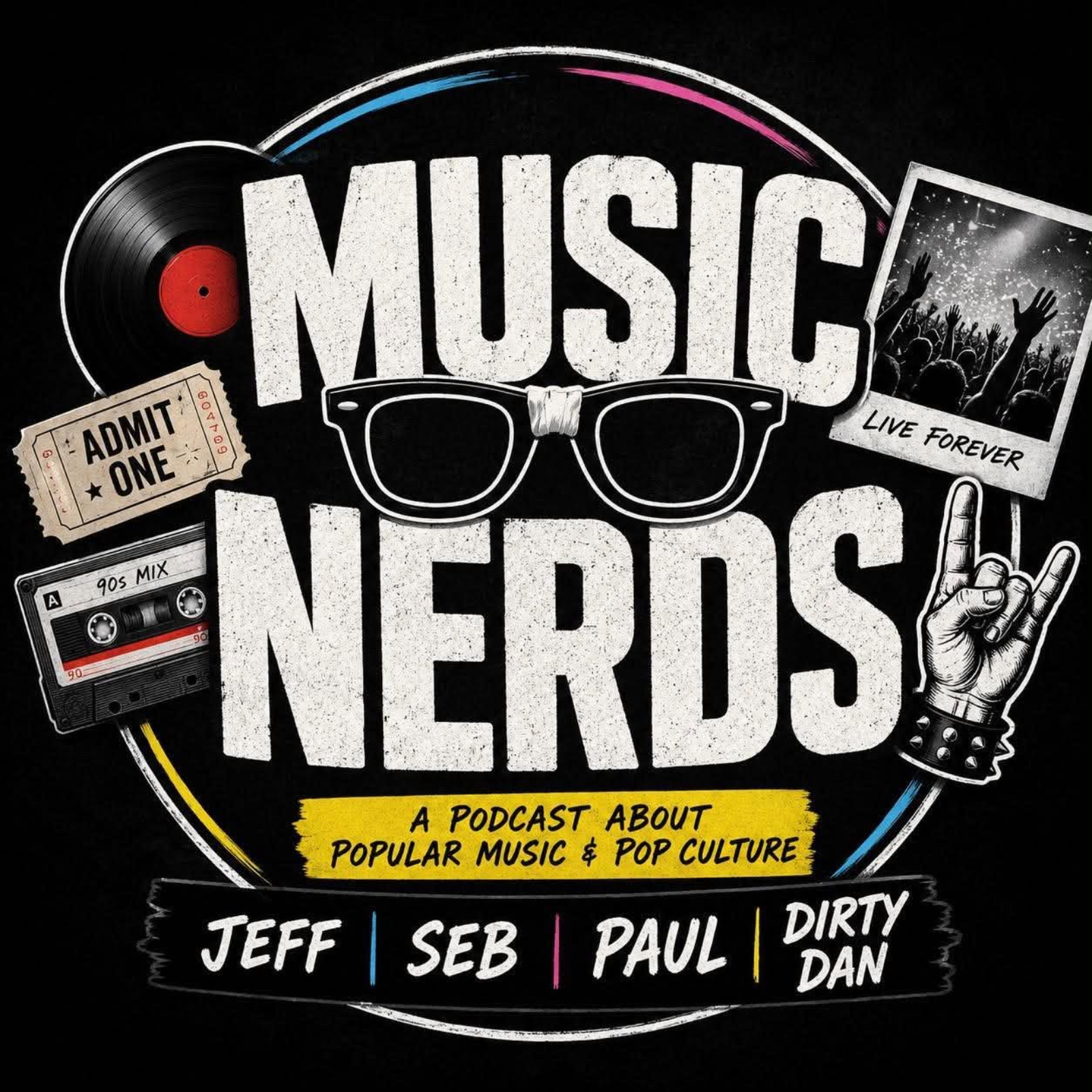 The Music Nerds Podcast - Episode 4 - Fugees Catalog & Famous Encounters & 1975 Number 1 Albums