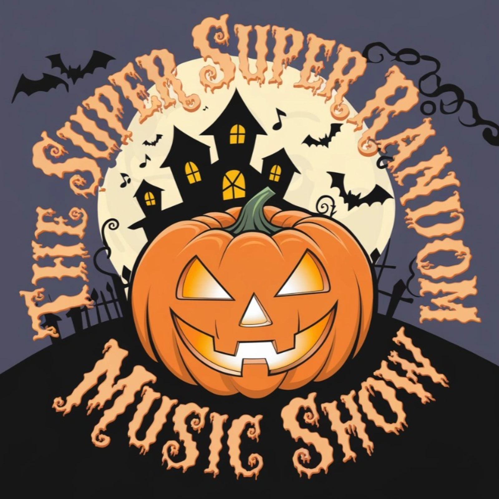 The Super Super Random Music Show - Episode 22 - Who's Ready for a Few Halloween Songs? episode artwork
