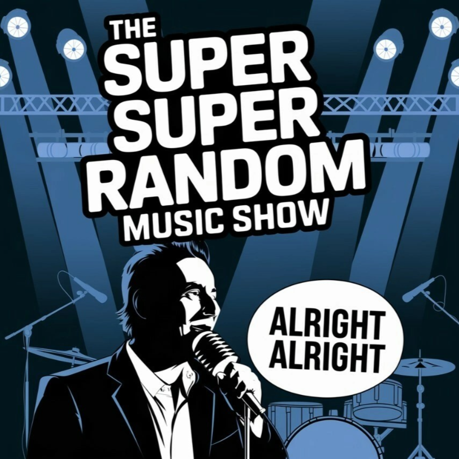 The Super Super Random Music Show - Episode 45 - June of 2025 episode artwork