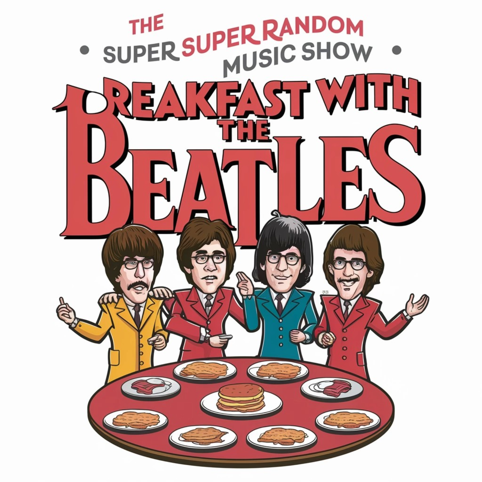 The Super Super Random Music Show - Episode 70 - First Breakfast with The Beatles of 2026 episode artwork