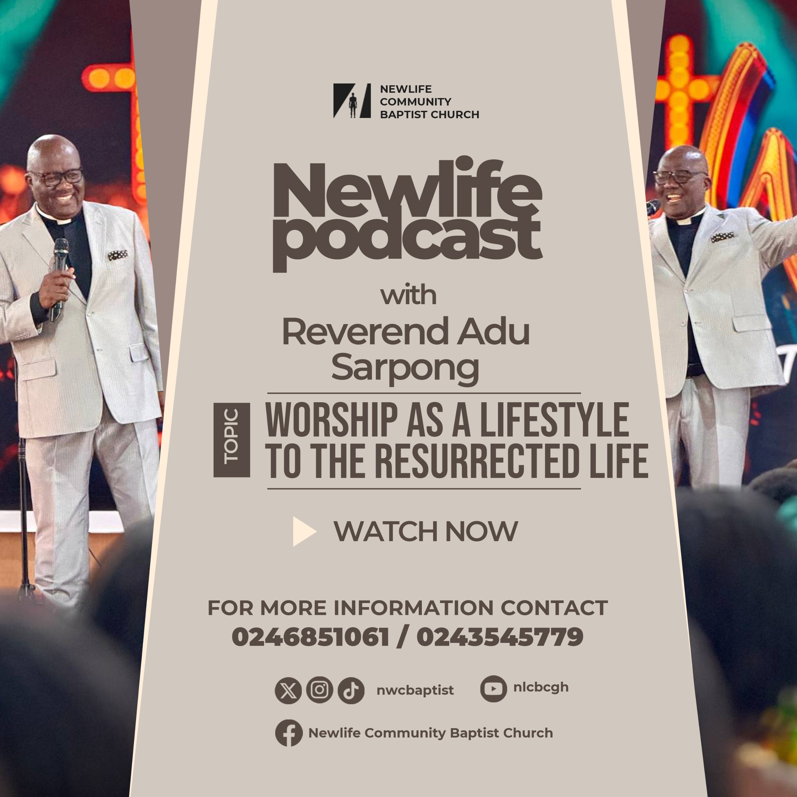 Worship as a Lifestyle to the Resurrected Life | New Life Podcast episode artwork