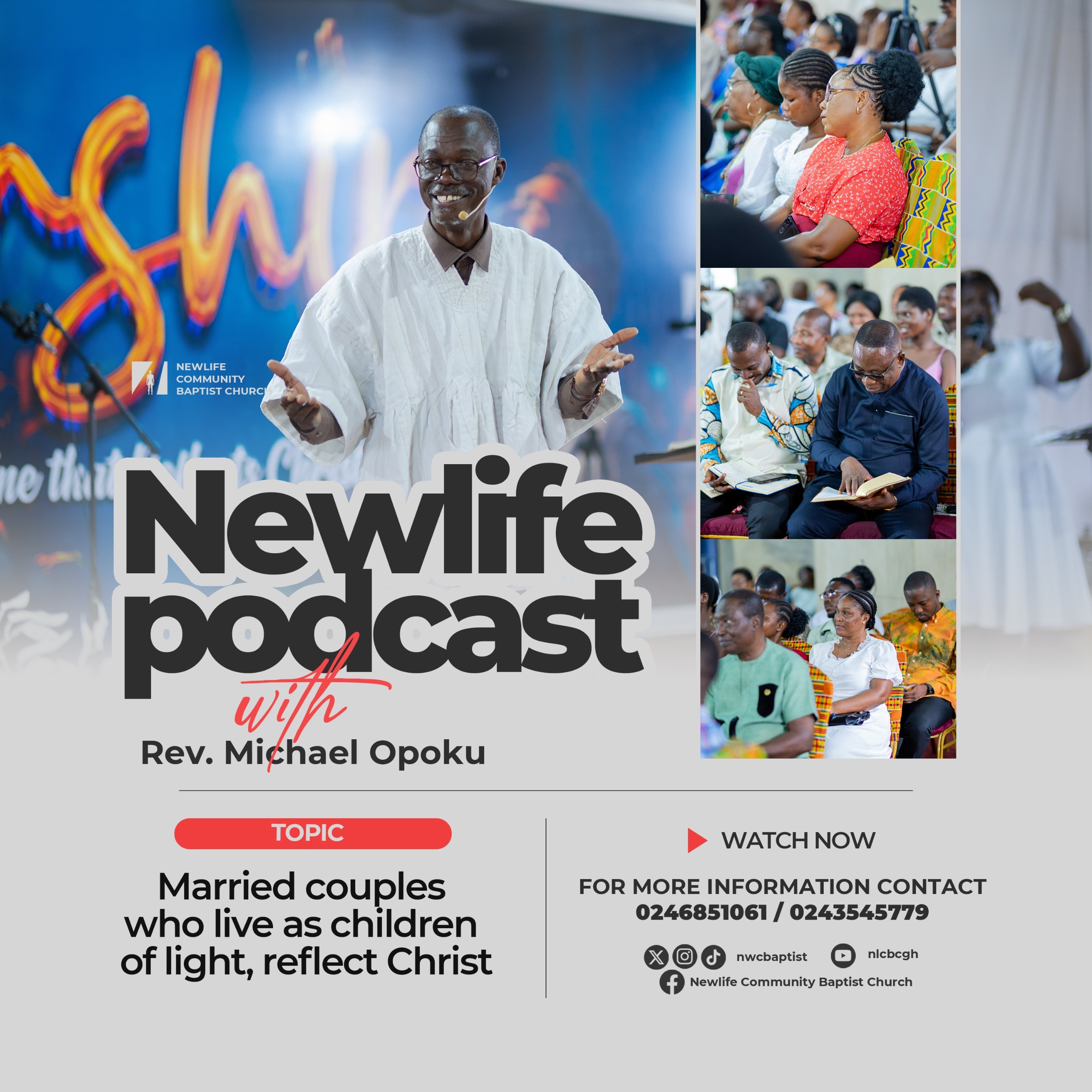 Married Couples Who Live as Children of Light Reflect Christ by Rev Michael Opoku episode artwork
