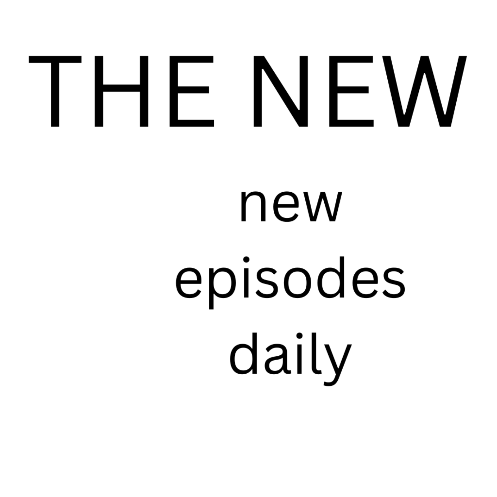 The news podcast artwork