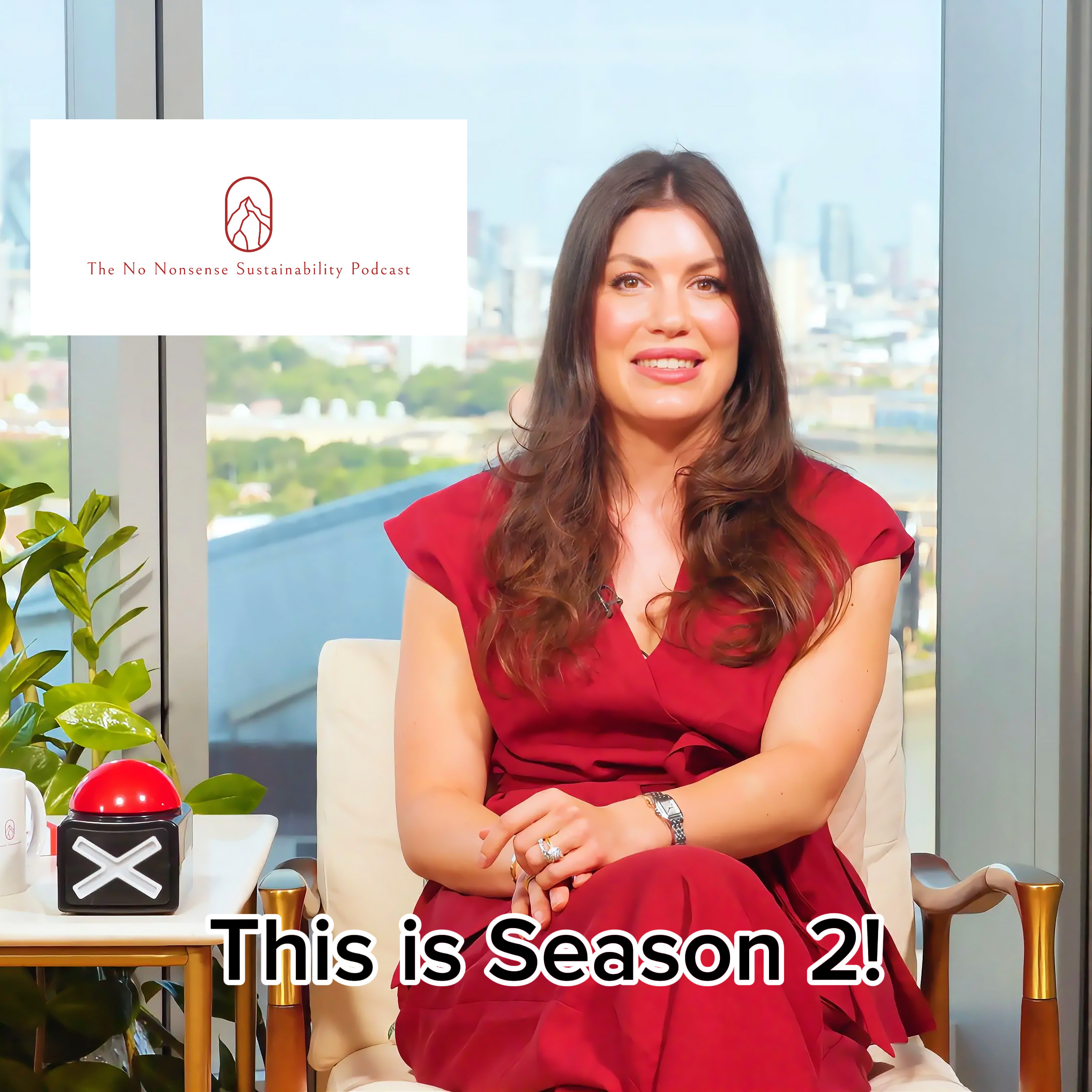Season 2 of The No Nonsense Sustainability Podcast with Ildiko Almasi Simsic episode artwork
