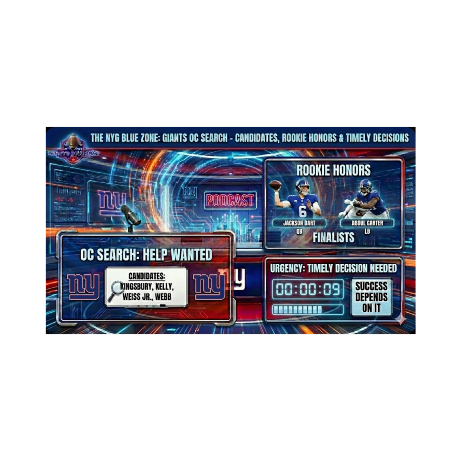 The NYG Blue Zone - NY Giants Podcast