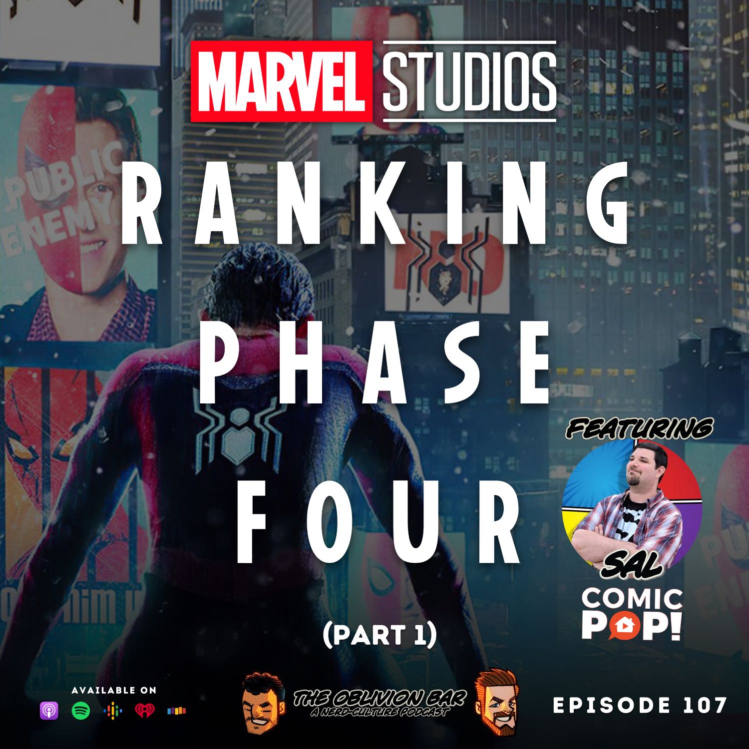 Ranking MCU Phase Four w/ Sal from ComicPop (Part 1)