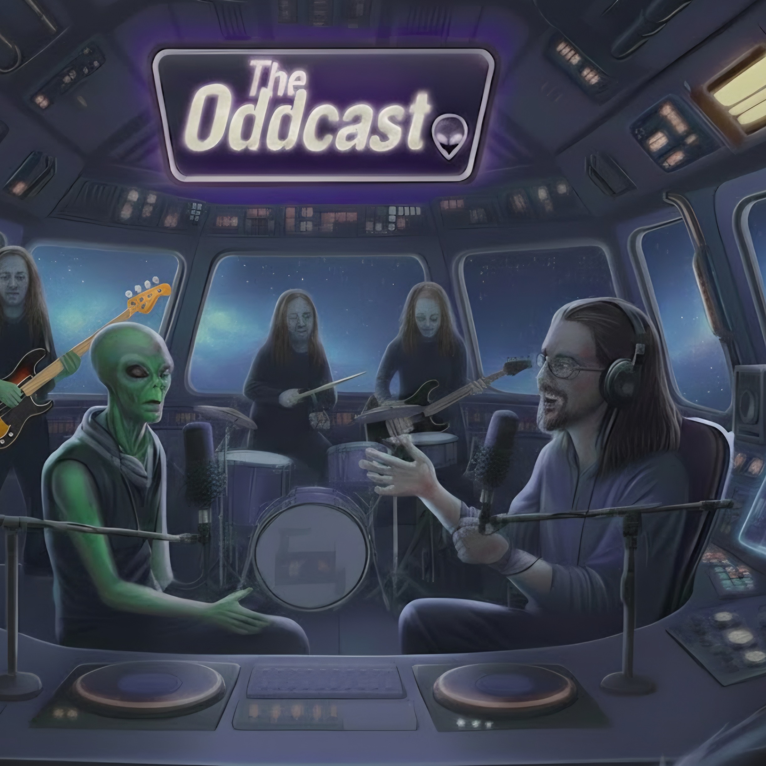 The Oddcast In Space cover art