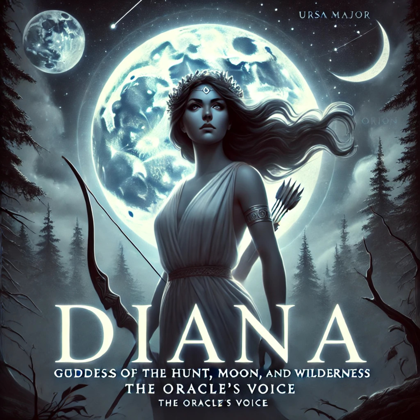 Diana: The Goddess of the Hunt, Moon, and Fierce Justice episode artwork
