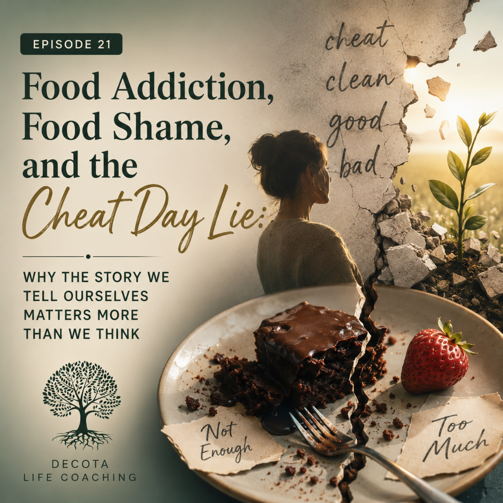 Episode 21-Food Addiction and The Science Behind Diet Culture Guilt episode artwork
