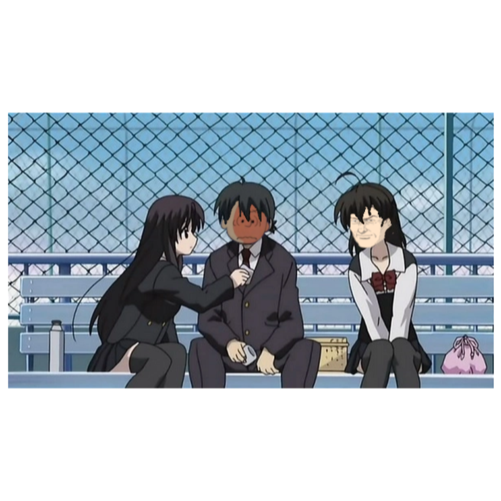 School Days (April Fools) episode artwork