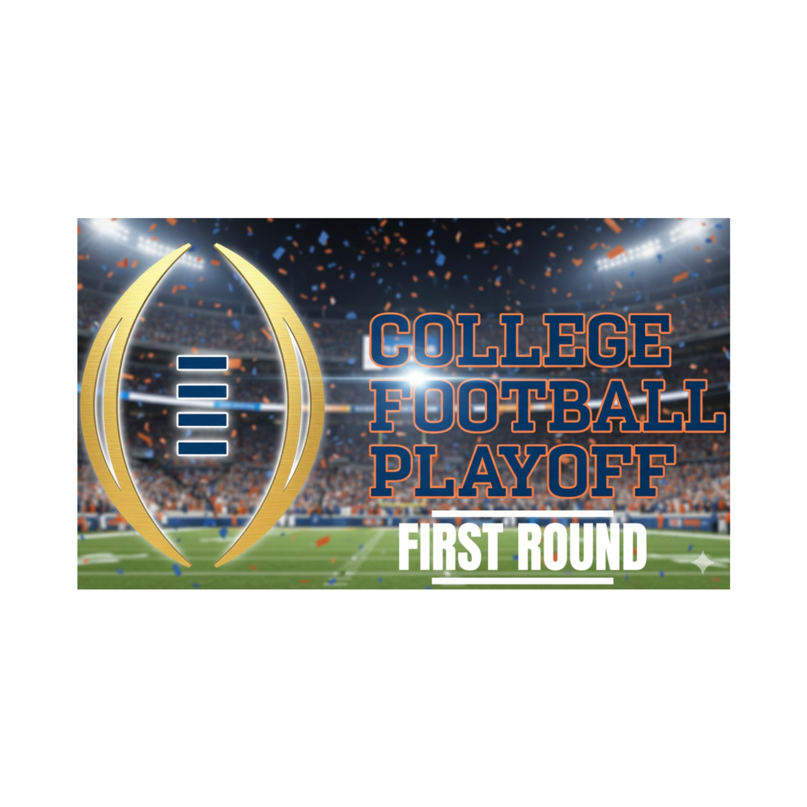 CFP round 1 predictions! Plus SC vs Clemson MBB reaction!  episode artwork