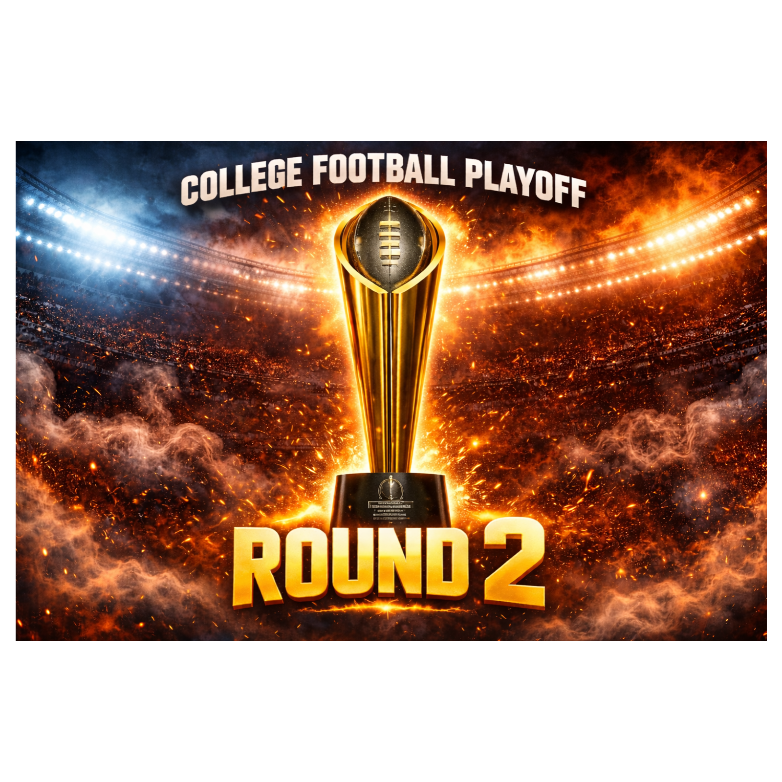 CFP Round 2 predictions! 🏈🏆 episode artwork
