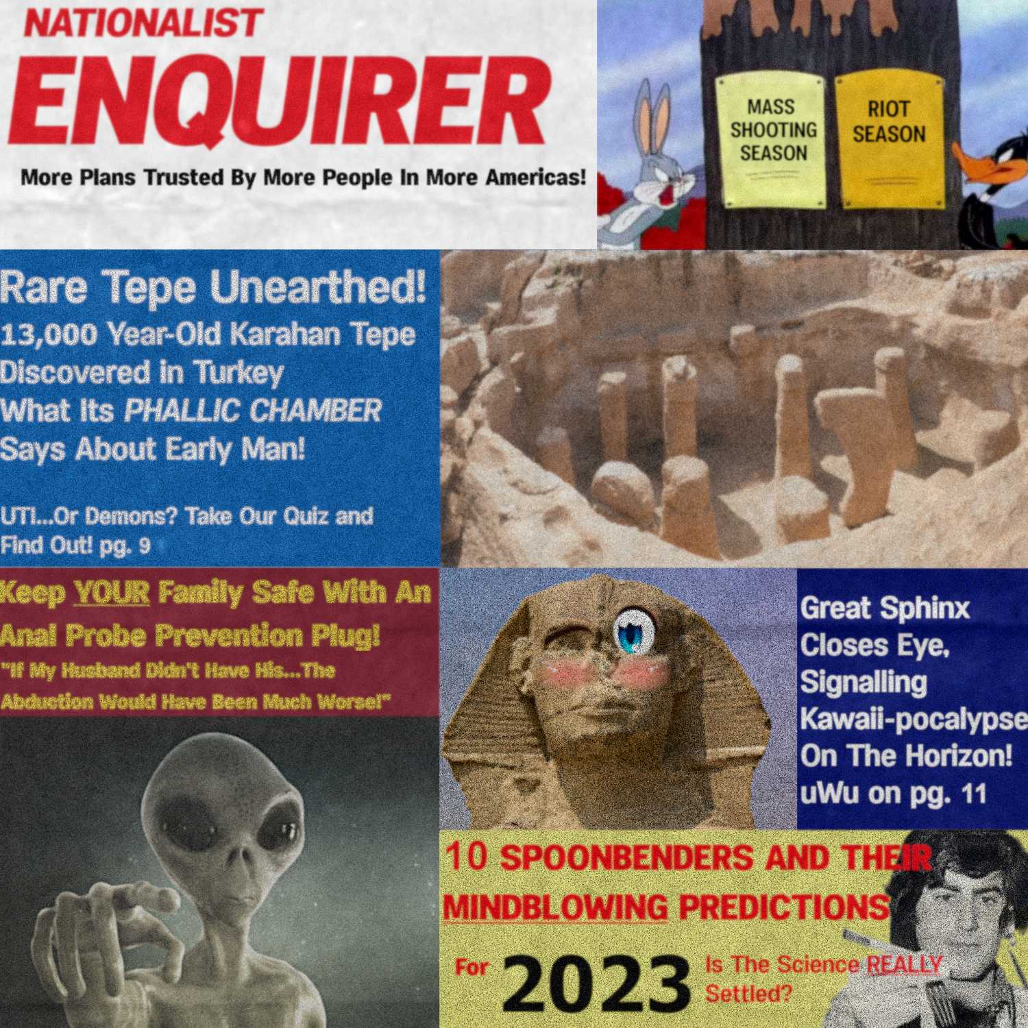 TNE: A Pandemic of Unpoxxinated Asstronots