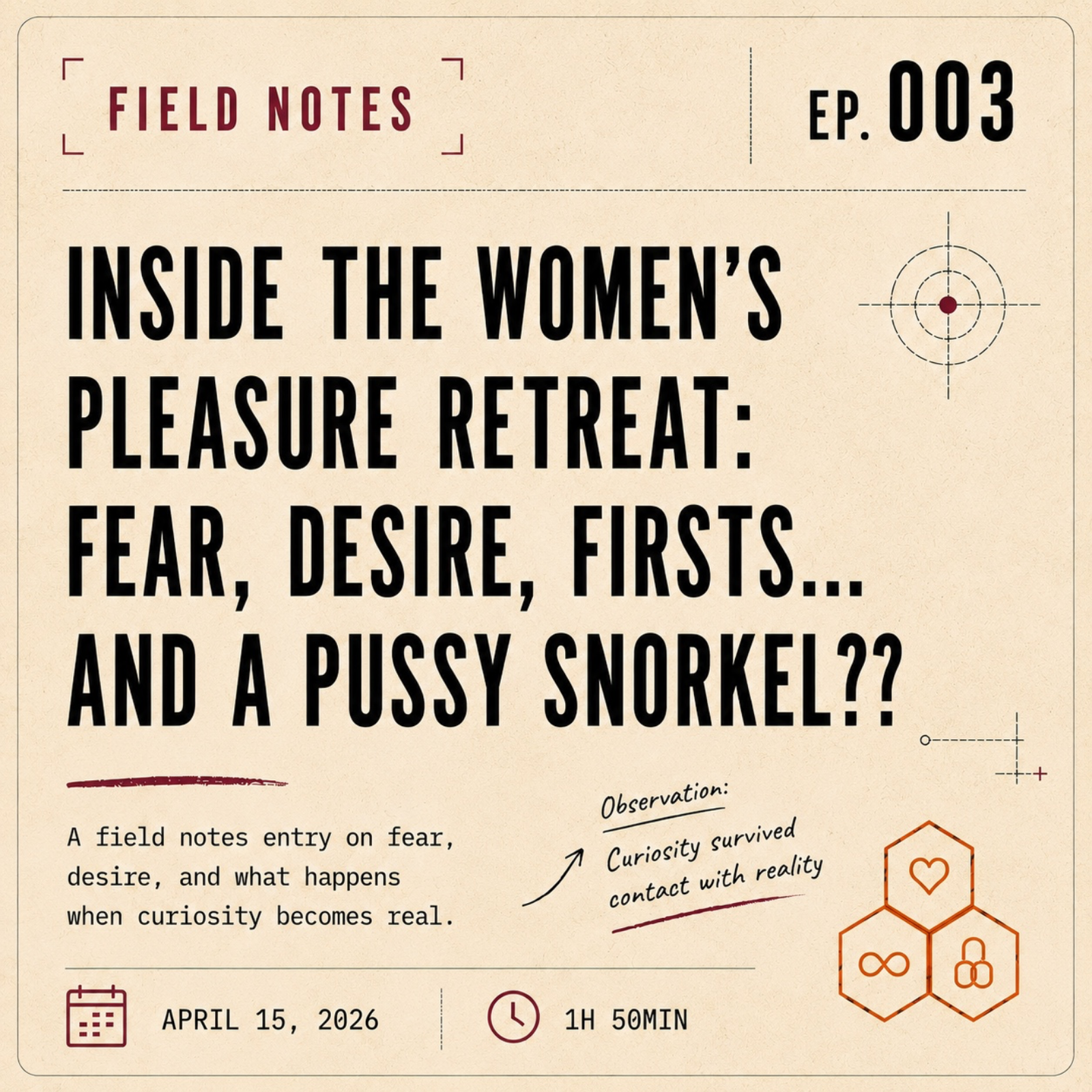 Inside the Women's Pleasure Retreat: Fear, Desire, Firsts.... And a Pussy Snorkel??🤿 episode artwork