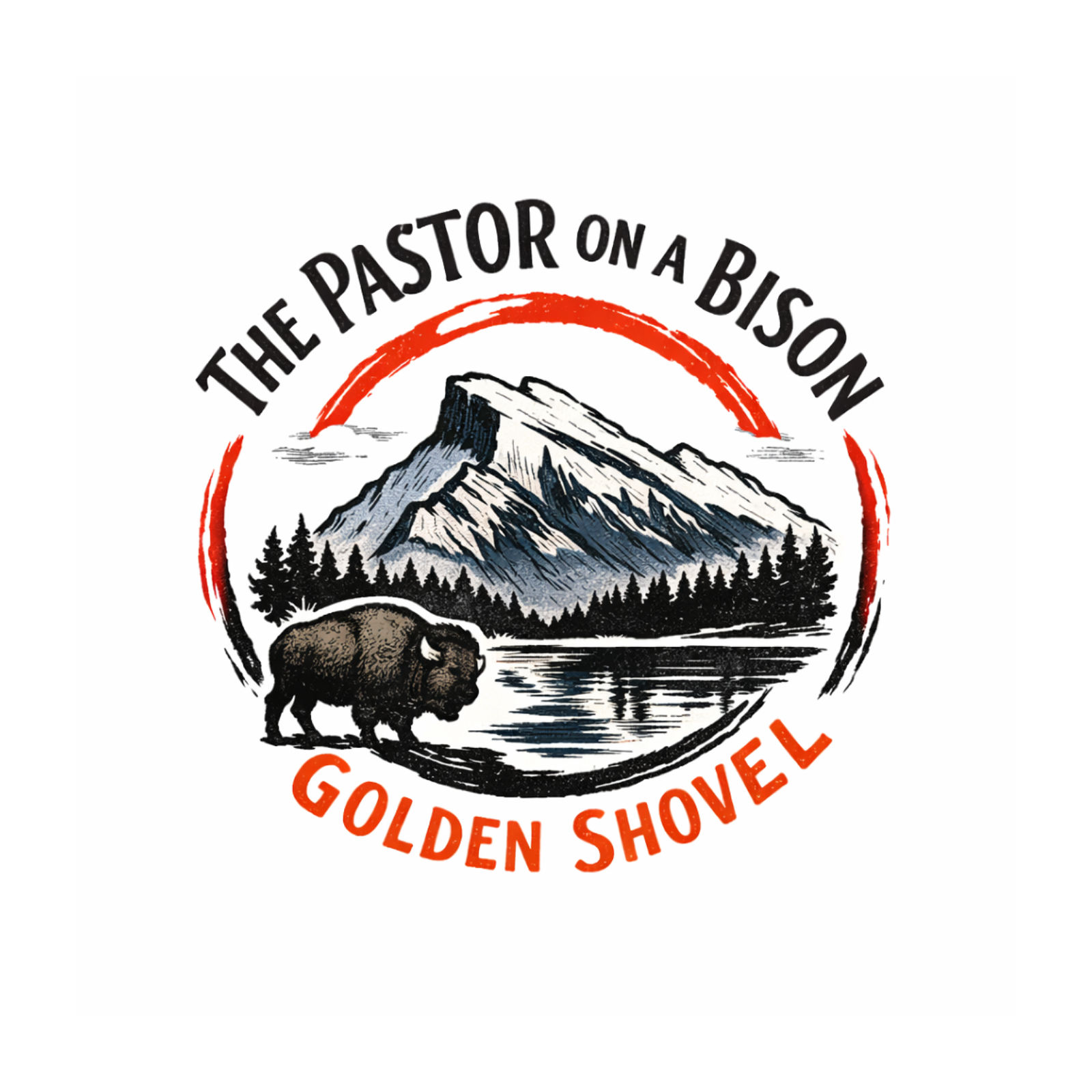 The Pastor on a Bison