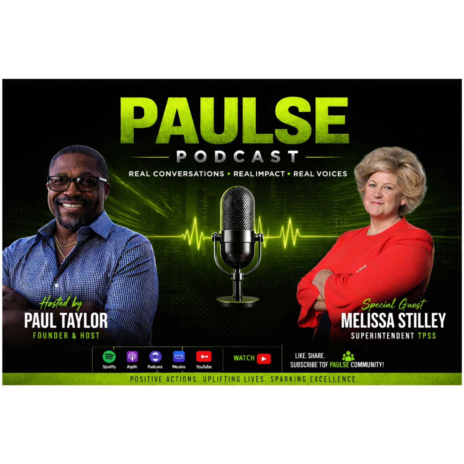 The Paulse Podcast w/ TPSS Superintendent Melissa Stilley | Leadership, Literacy, Legacy & AI episode artwork