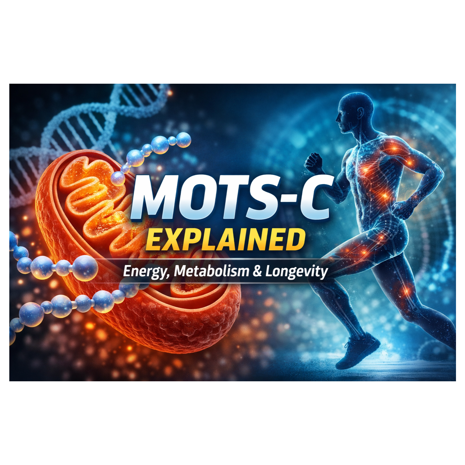 MOTS-C Explained: The Mitochondrial Peptide for Energy, Metabolism, and Longevity