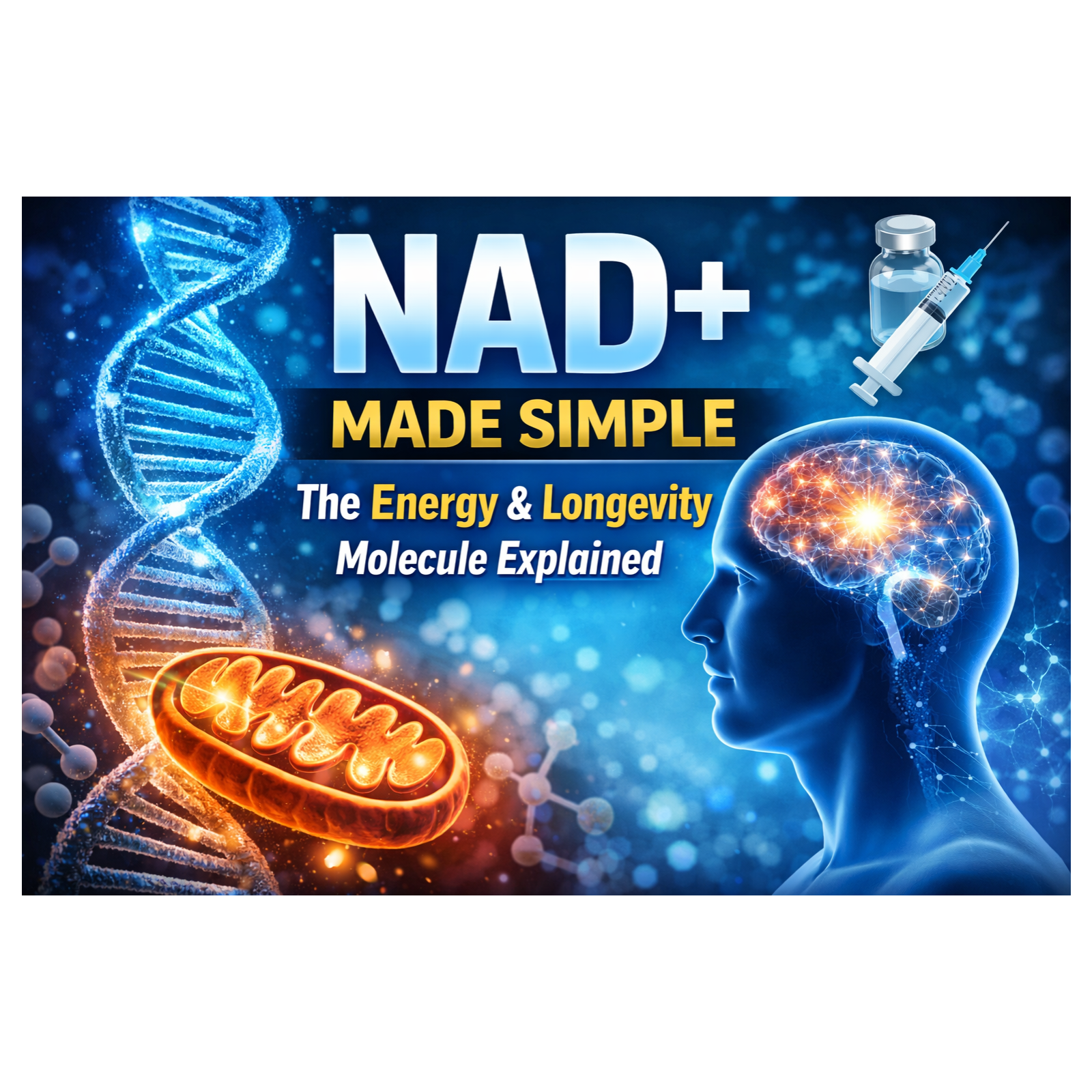 NAD+ Made Simple: The Energy and Longevity Molecule Explained