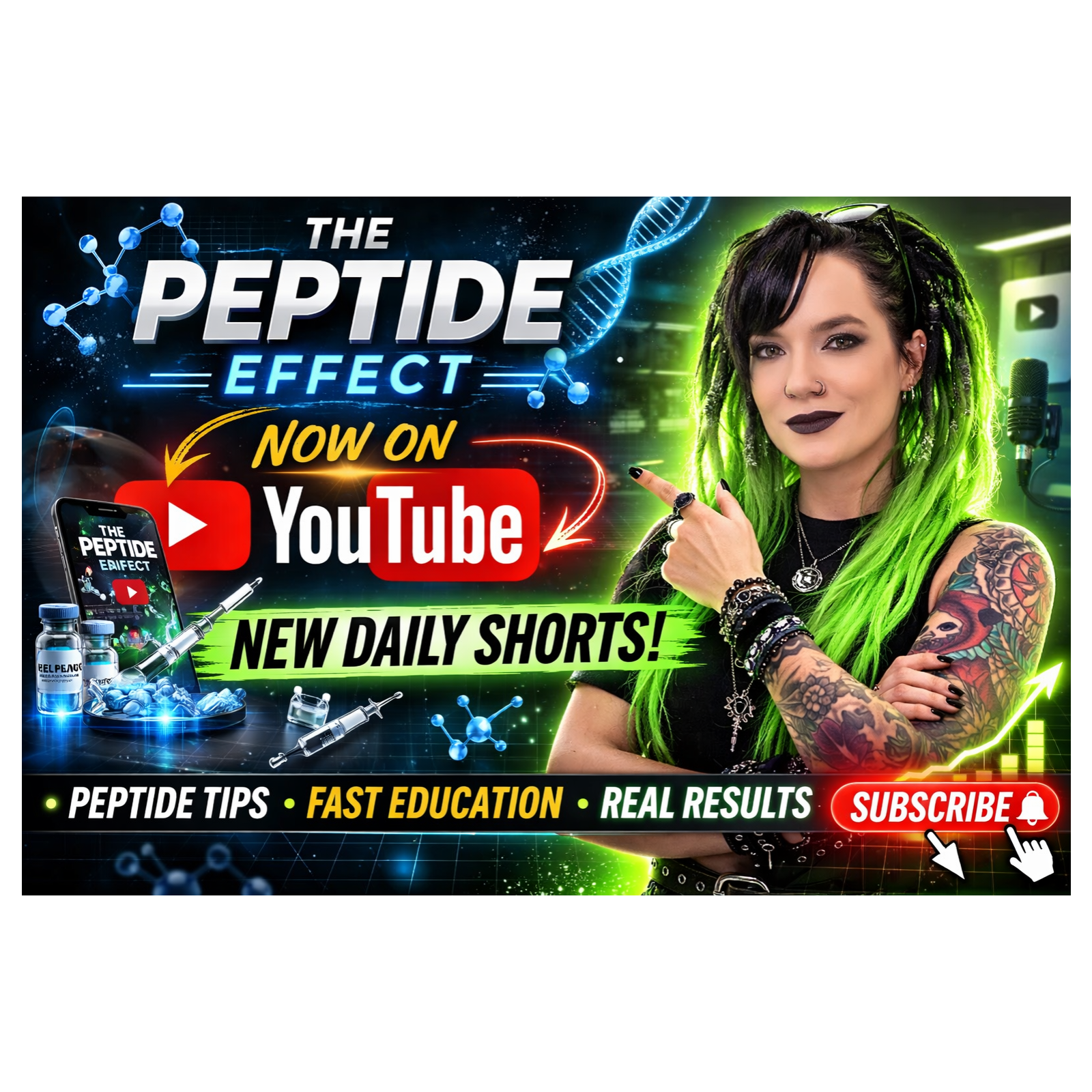 Bonus Episode: The Peptide Effect — Now Streaming Daily on YouTube