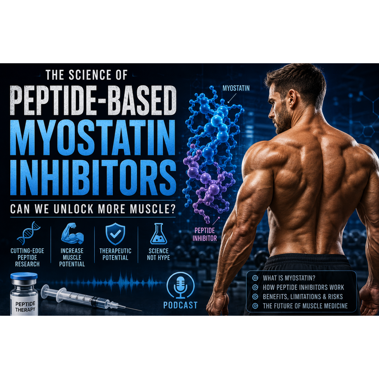 The Science of Peptide-Based Myostatin Inhibitors: Can We Unlock More Muscle?