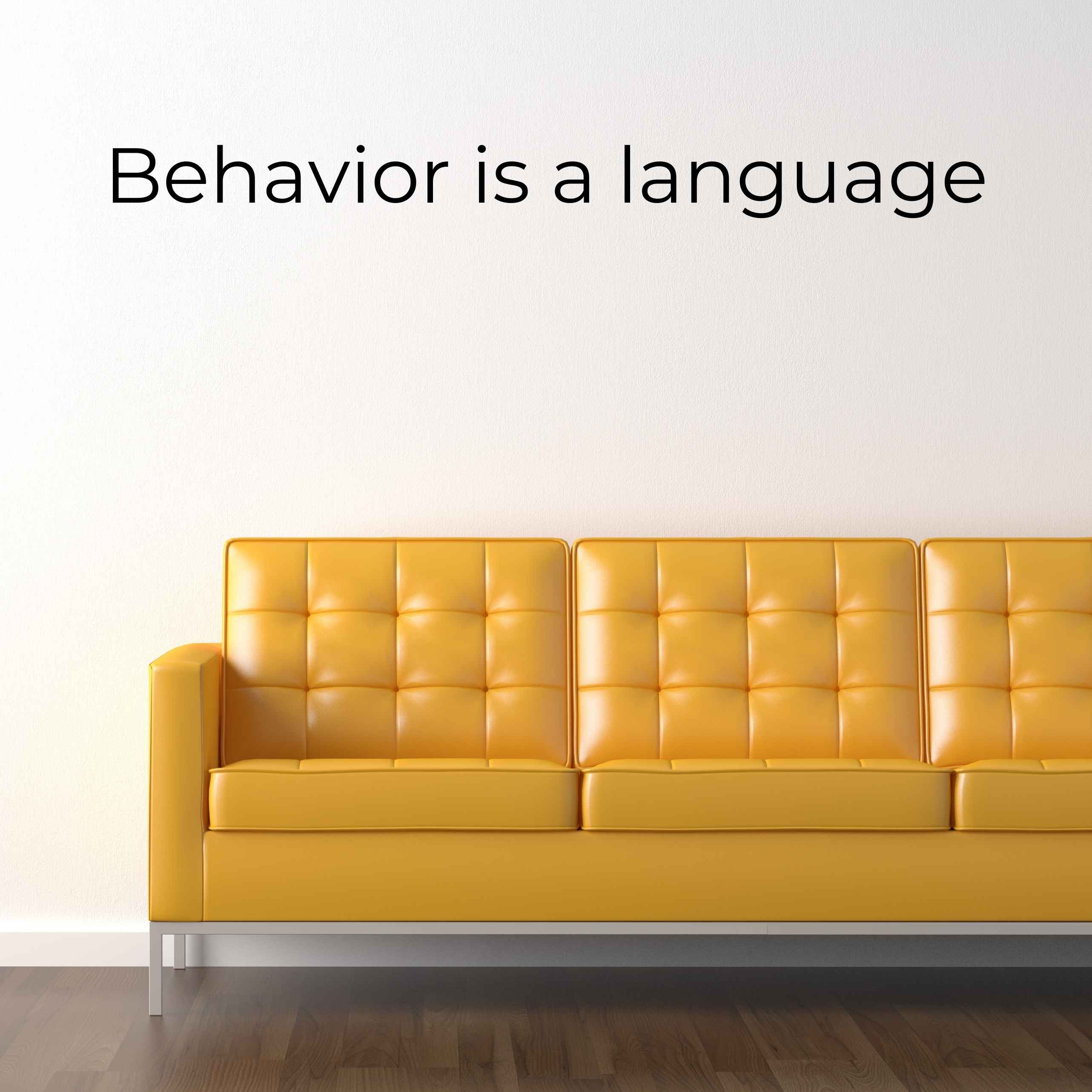 Behavior is a language episode artwork